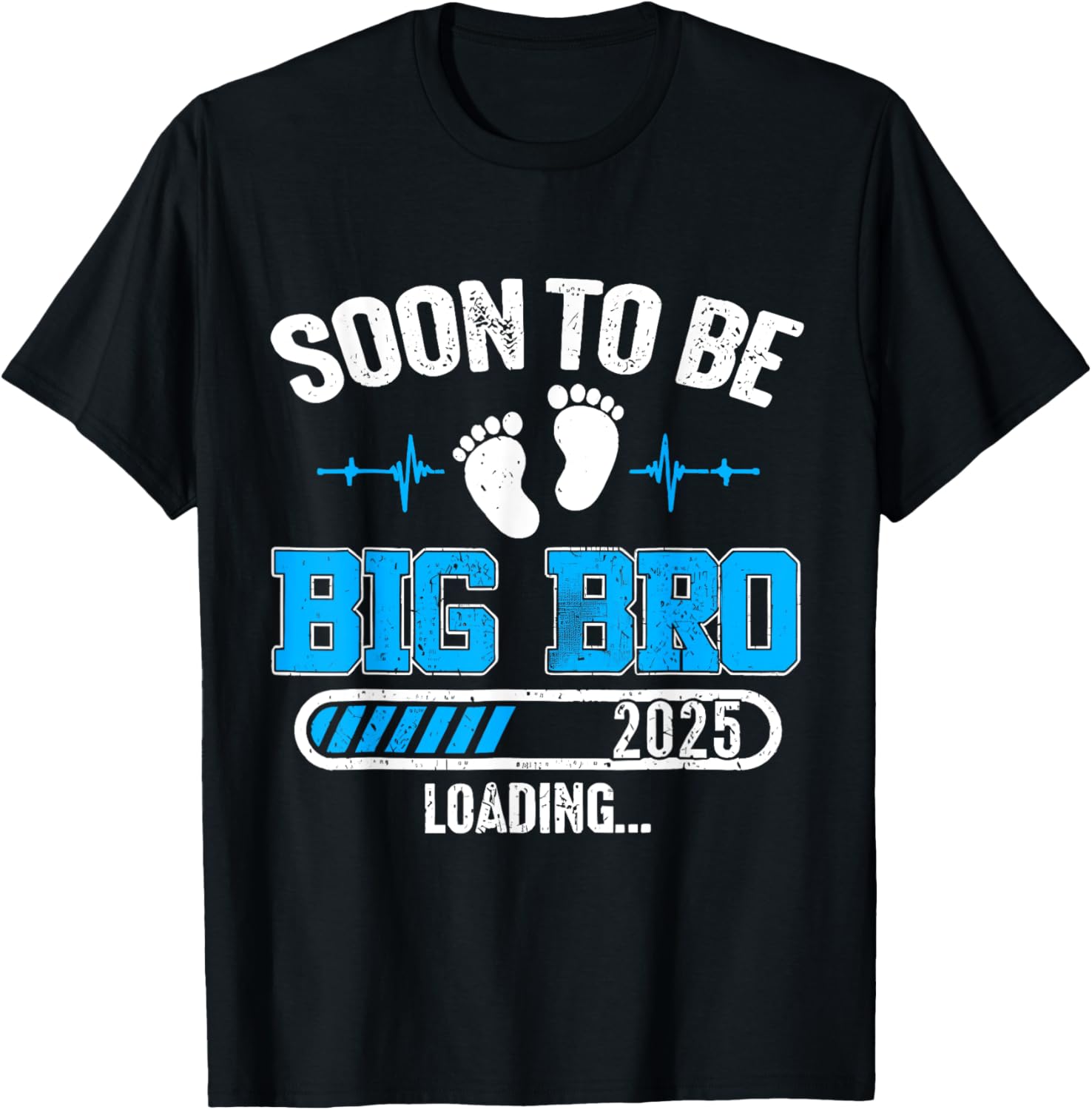 Soon To Be Big Brother 2025 Loading Pregnancy Announcement T-Shirt - 6