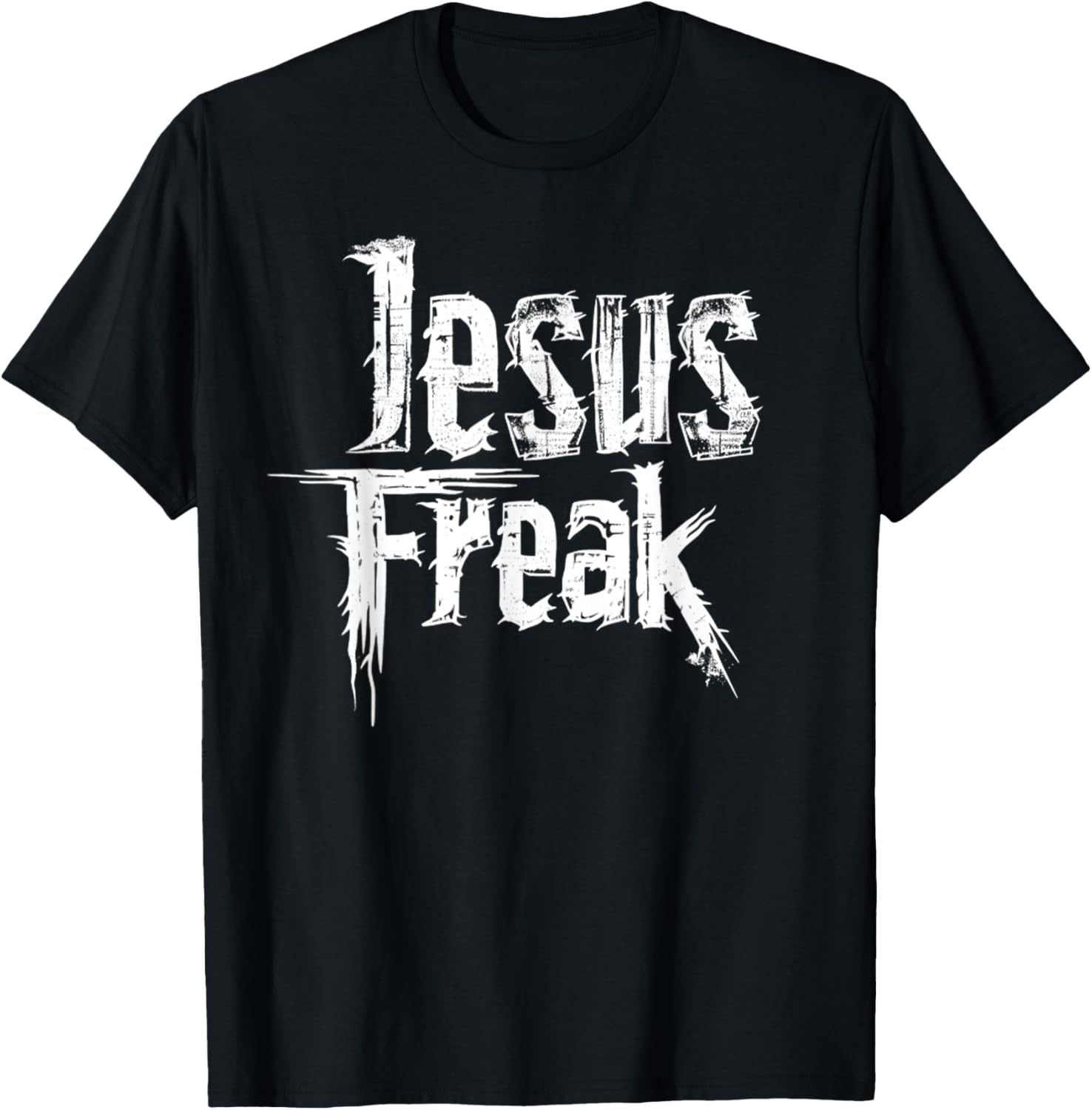 Vintage Jesus Freak Grunge Style T-Shirt for Christian Fashion Lovers - 23
