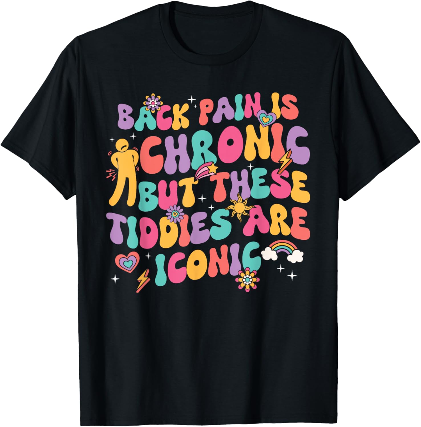 Chronic Back Pain T-Shirt with Iconic Design for Comfort and Style - 5
