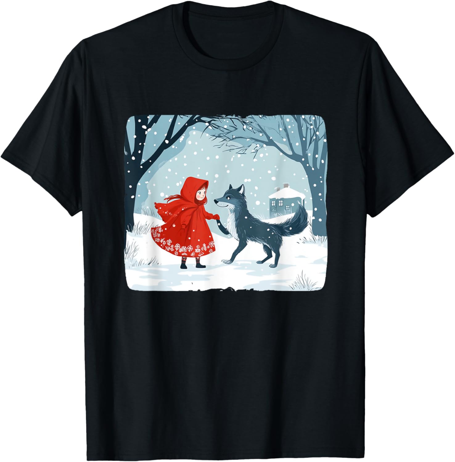 Classic Red Riding Hood T-Shirt for a Legendary Style Statement - 1