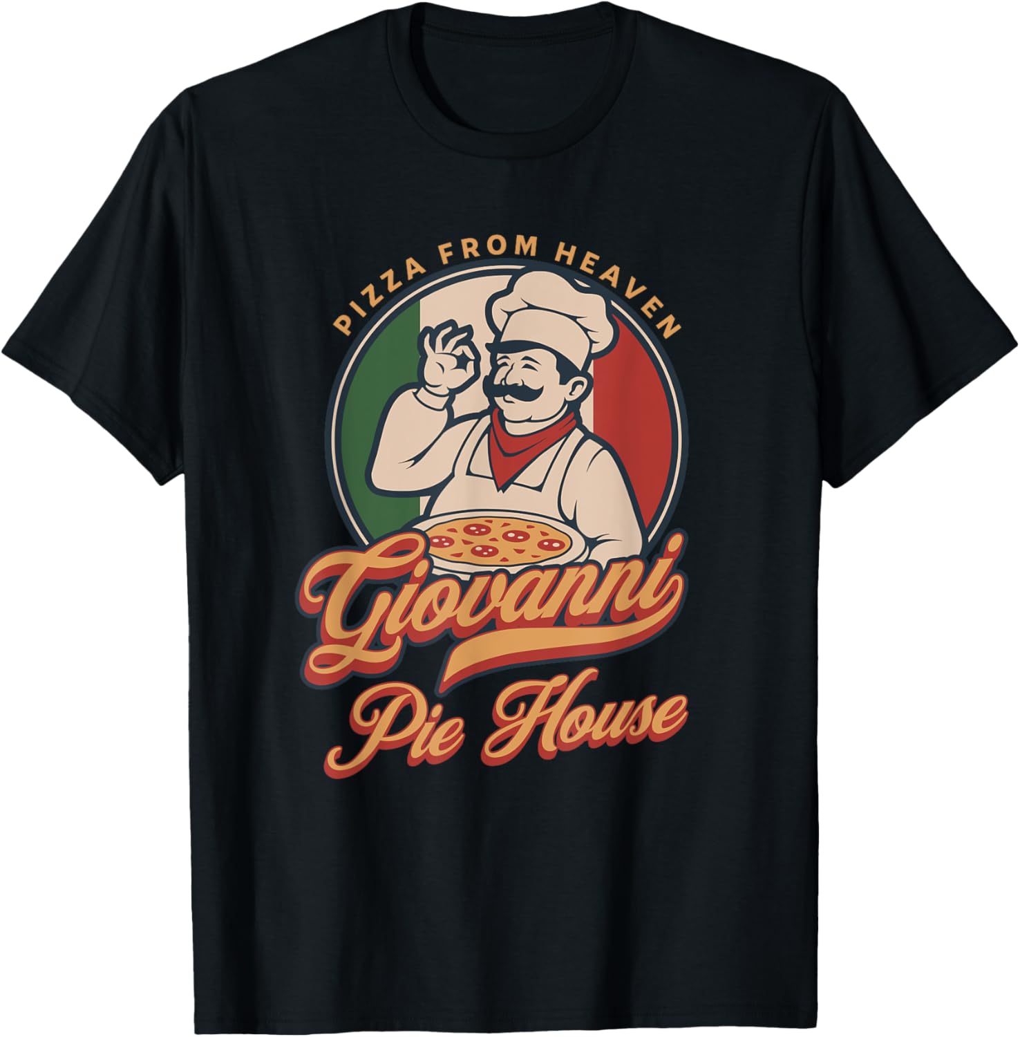 Vintage Pizza Pie T-Shirt for Pizzeria Lovers - Fun and Stylish Apparel - 11