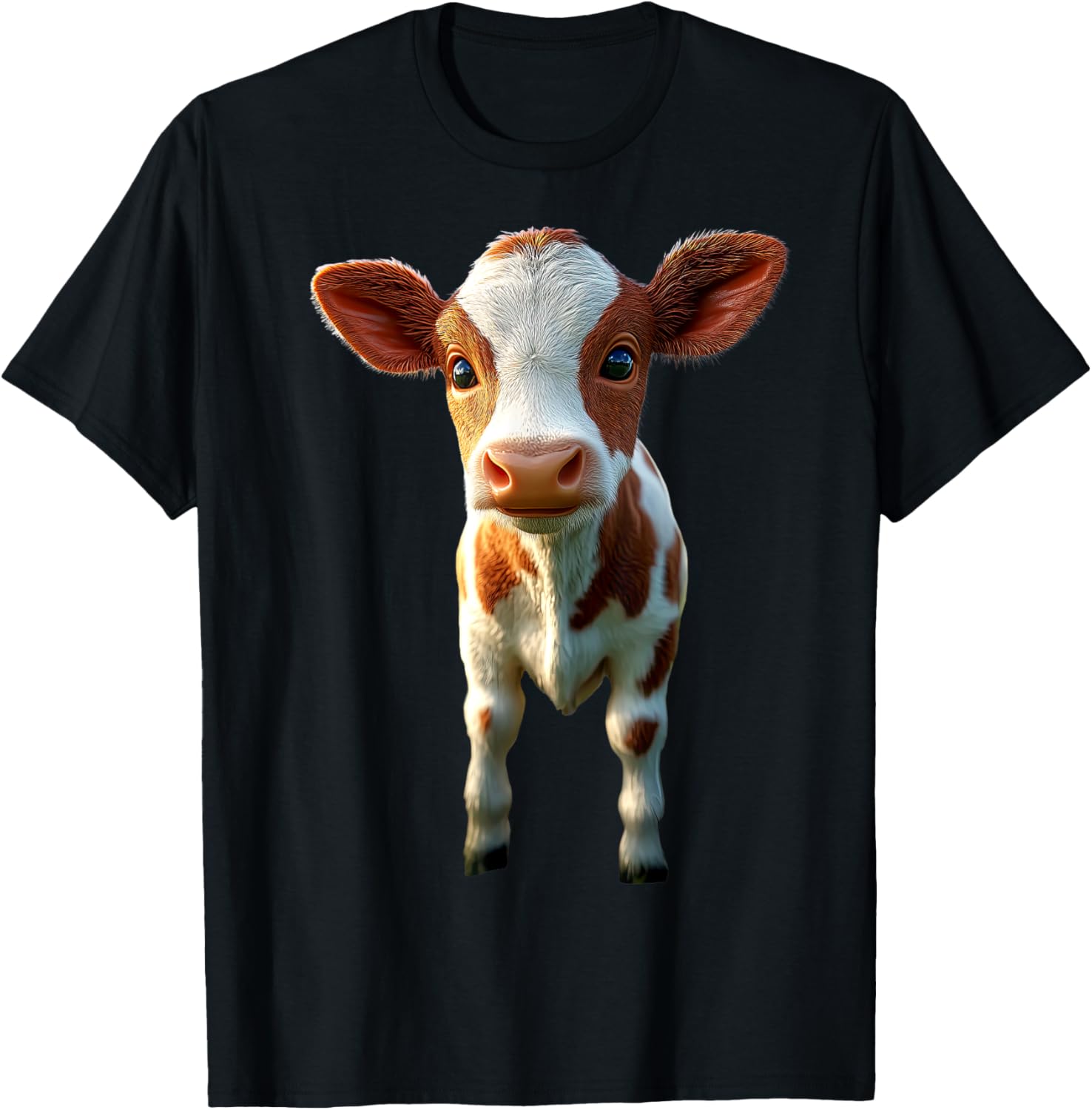 Cute Cow T-Shirt for Vegan Farmers and Cow Lovers - Farm Life Apparel - 1