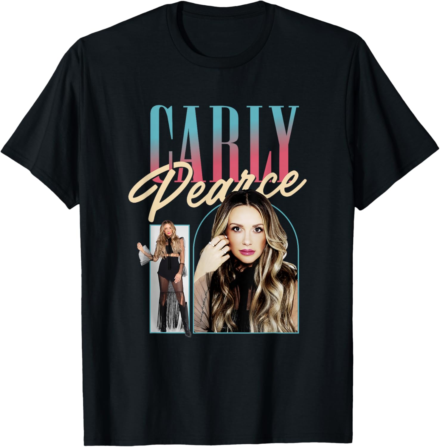 Carly Pearce Photo T-Shirt Stylish Apparel for Fans of Country Music - 1