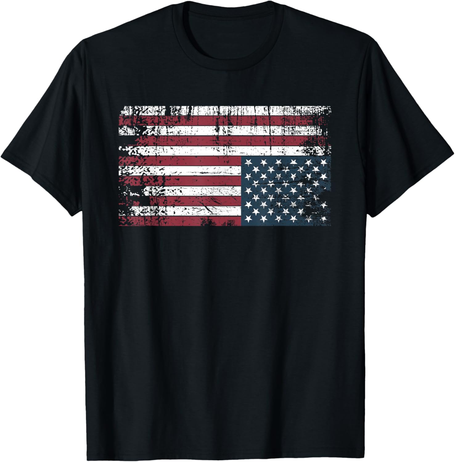 Vintage Upside Down American Flag T-Shirt for Proud USA Patriots - 9