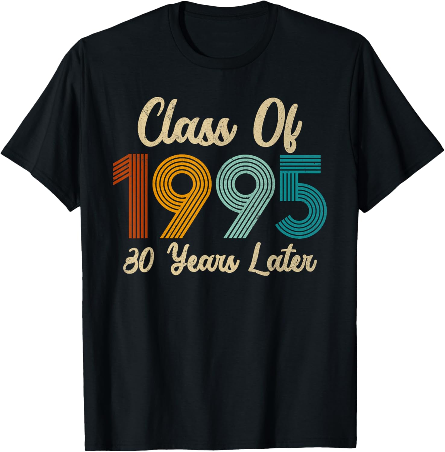 Vintage Class of 1995 Reunion T-Shirt for 30th Year Alumni Celebration - 11