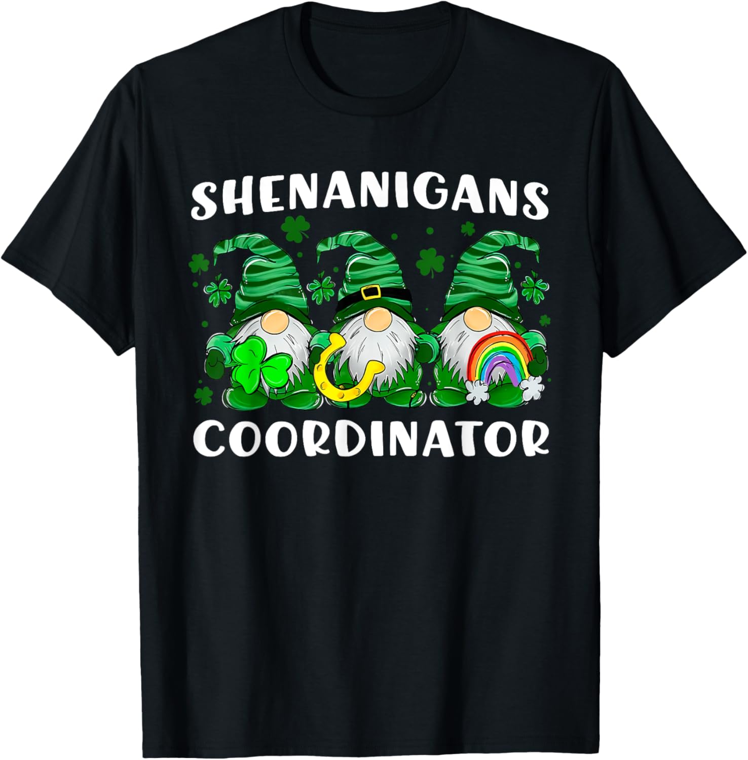 Shenanigans Coordinator T-Shirt for St Patricks Day Fun and Festivities - 1