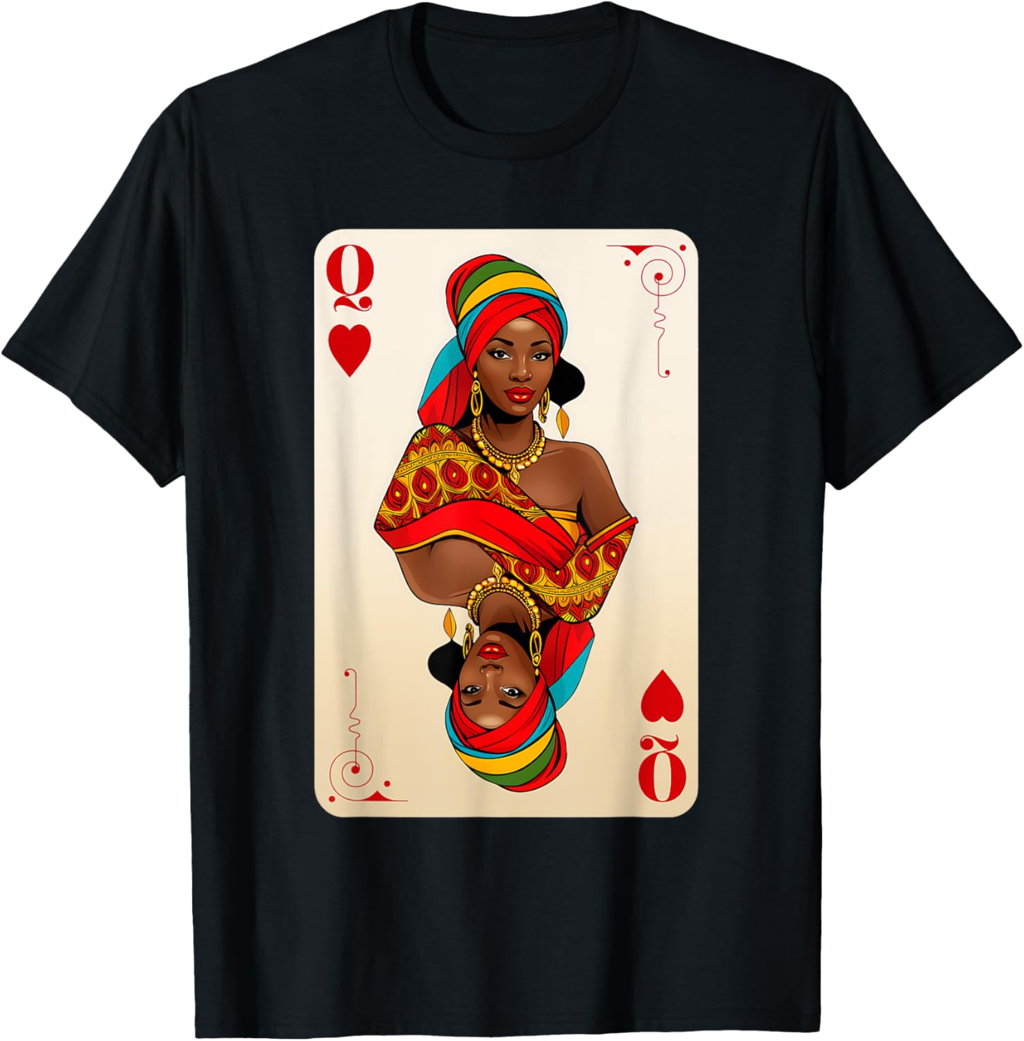 African Queen Black Pride T-Shirt for Couples – Celebrate BHM Together - 3
