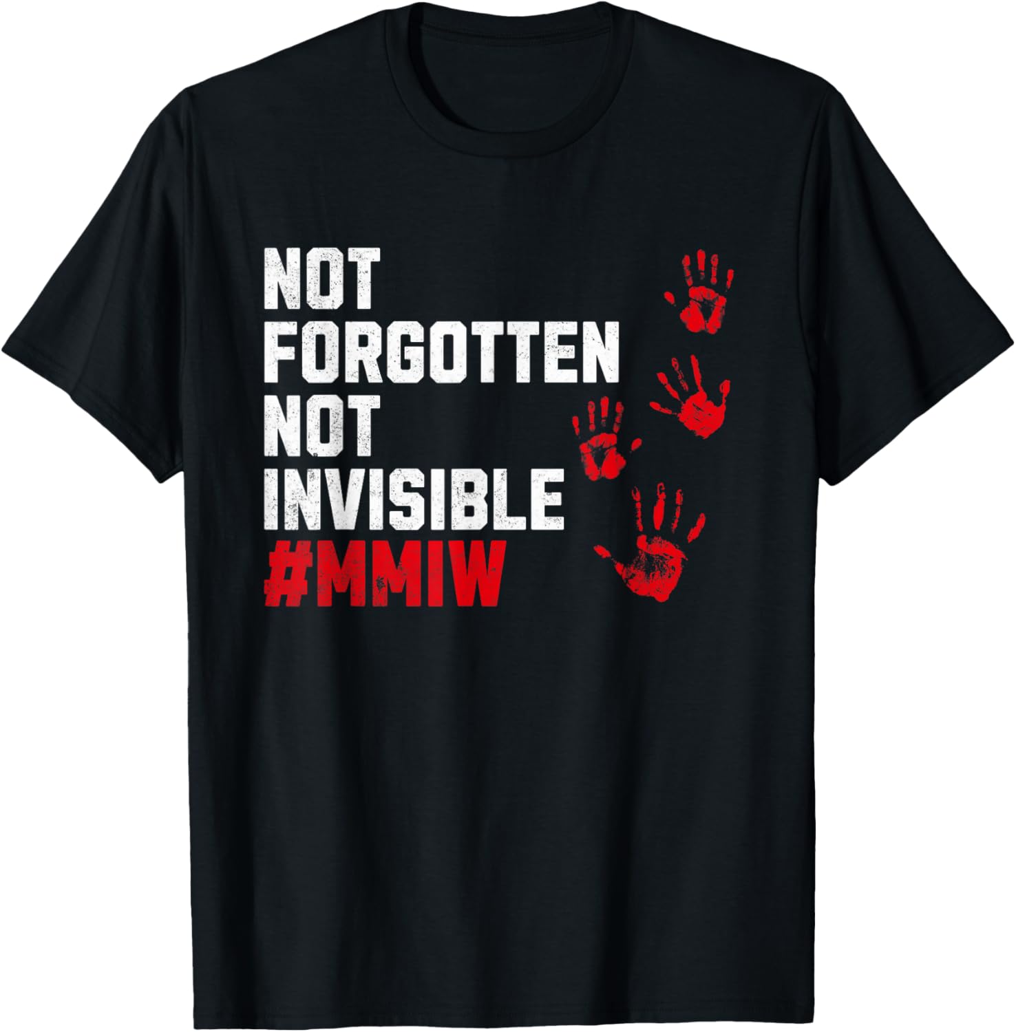 Stolen Sisters MMIW Invisible T-Shirt for Awareness of Missing Indigenous Women - 11
