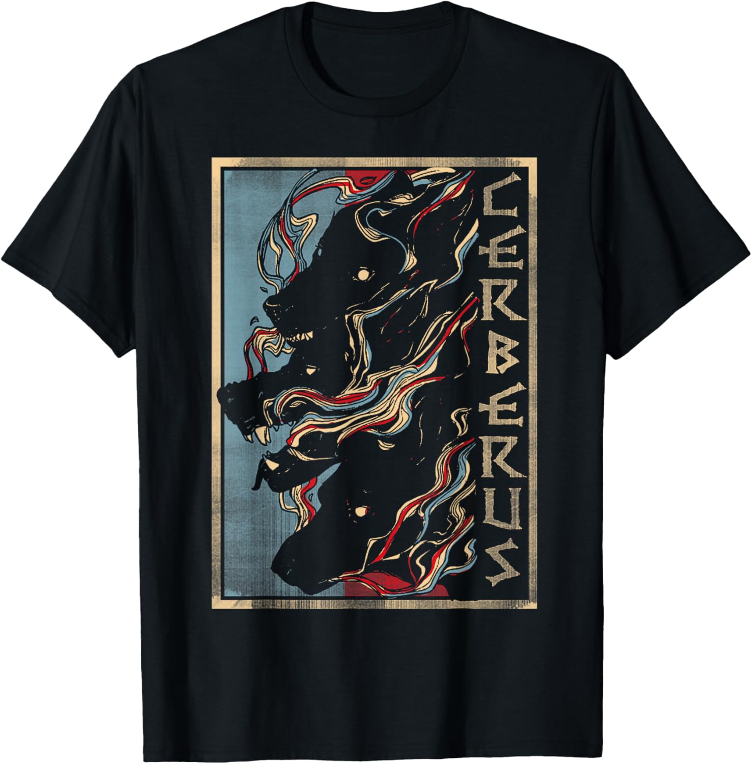 Cerberus Greek Mythology T-Shirt for Mythical Creature Lovers - 1