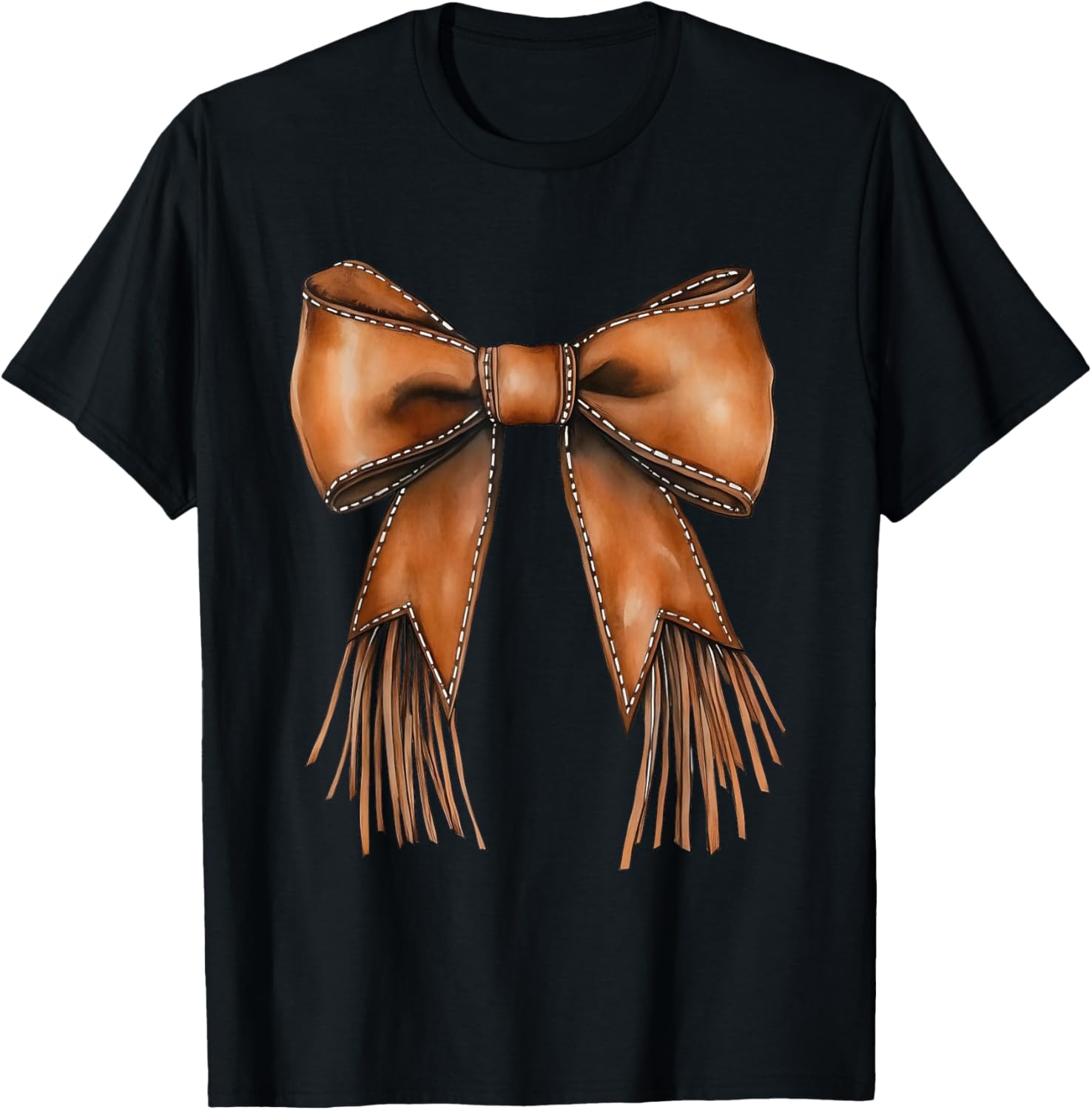 Cowgirl Bow Y2K Coquette Western T-Shirt for Trendy Style and Comfort - 21