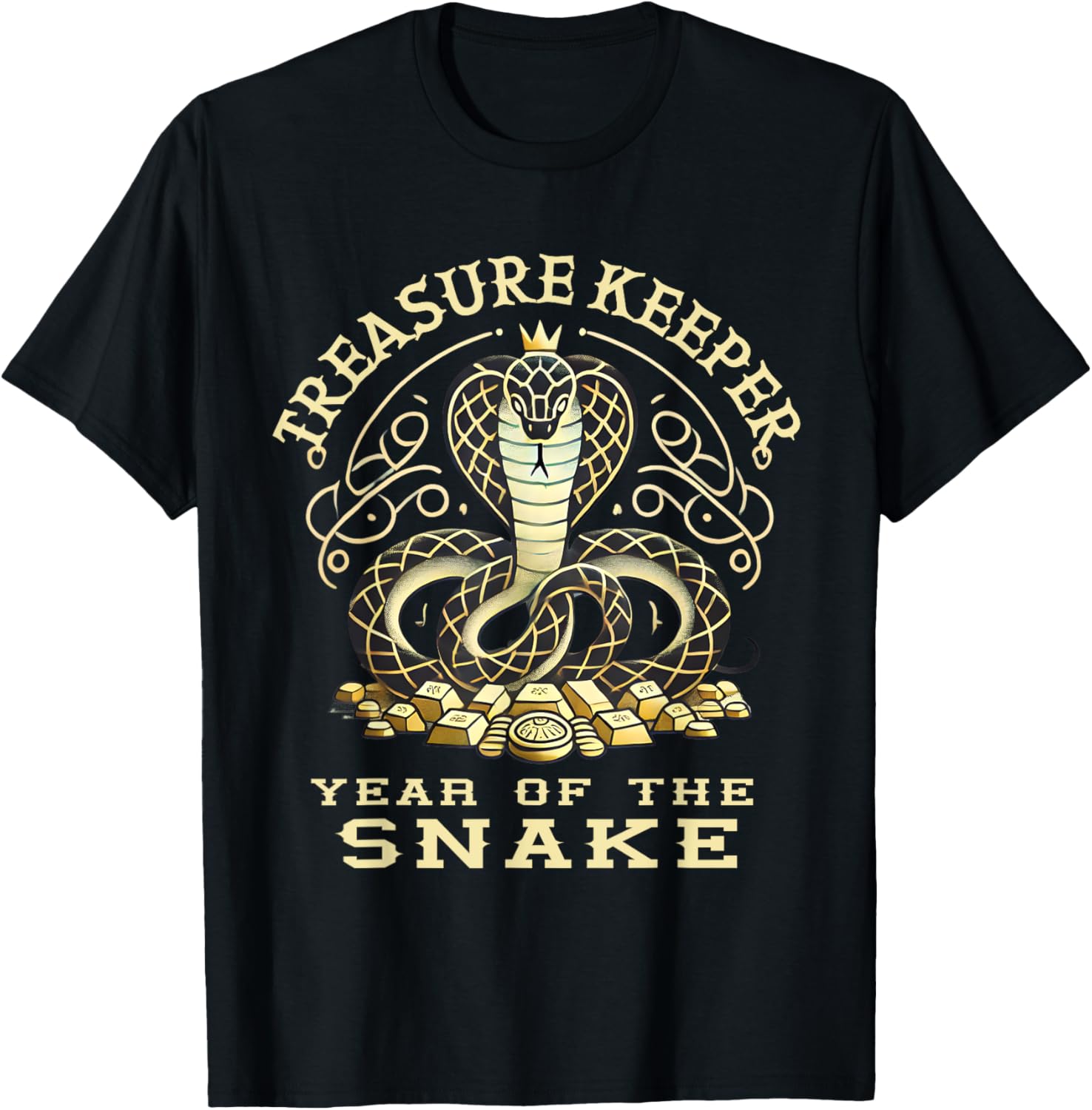 Treasure Keeper Year of Snake T-Shirt – Stylish Chinese Design Apparel - 10