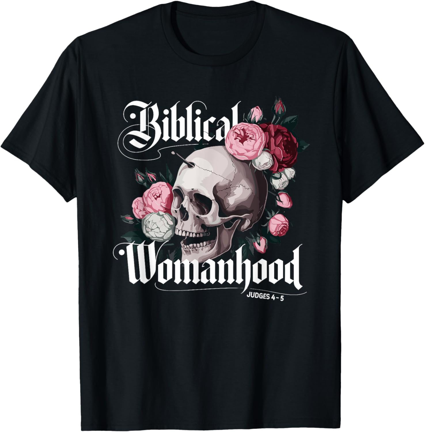 Biblical Womanhood T-Shirt Inspired by Deborah from Judges 4-5 - 1