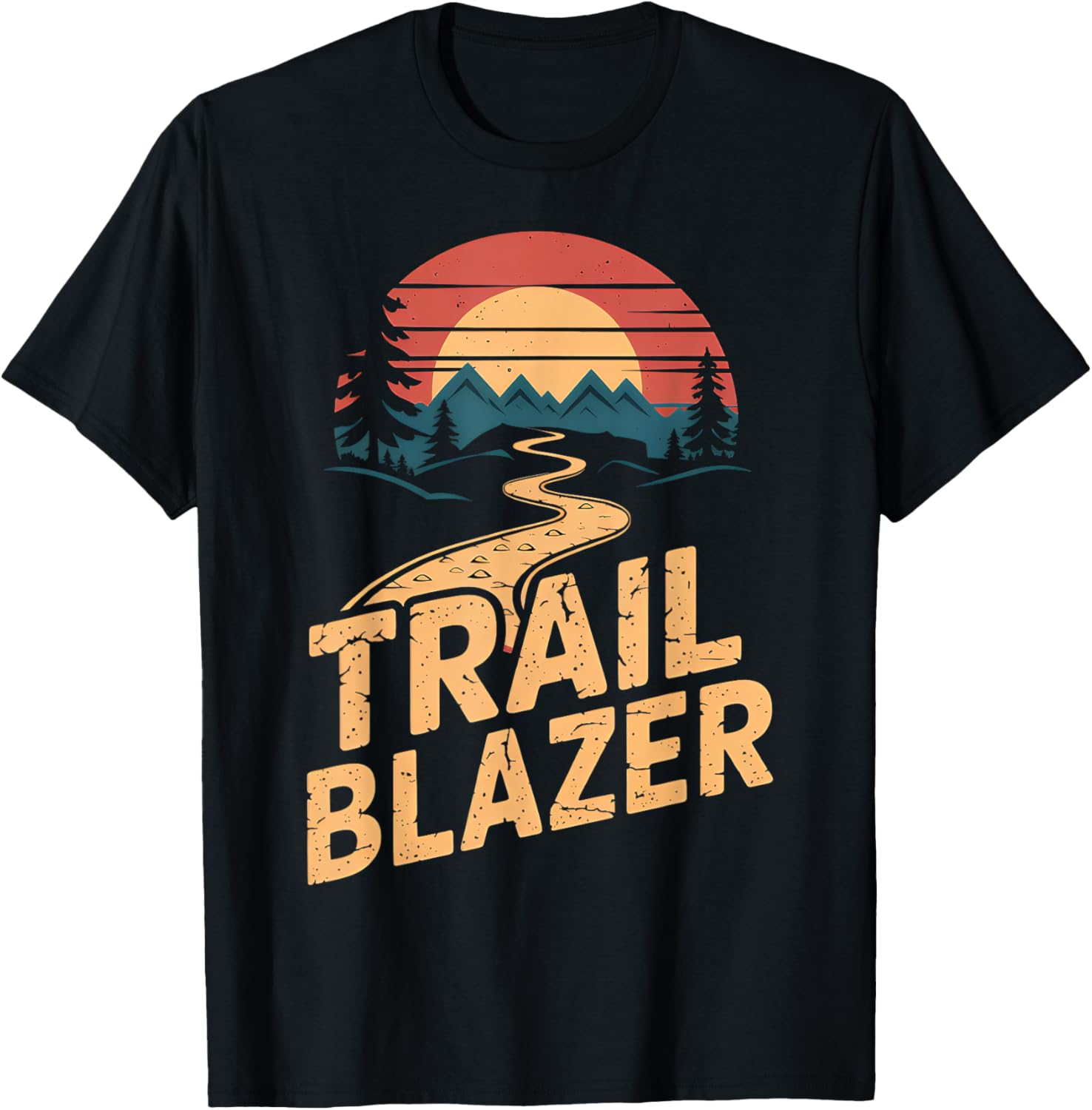 Vintage Mountain Hiker T-Shirt for Camping and Outdoor Adventures - 1