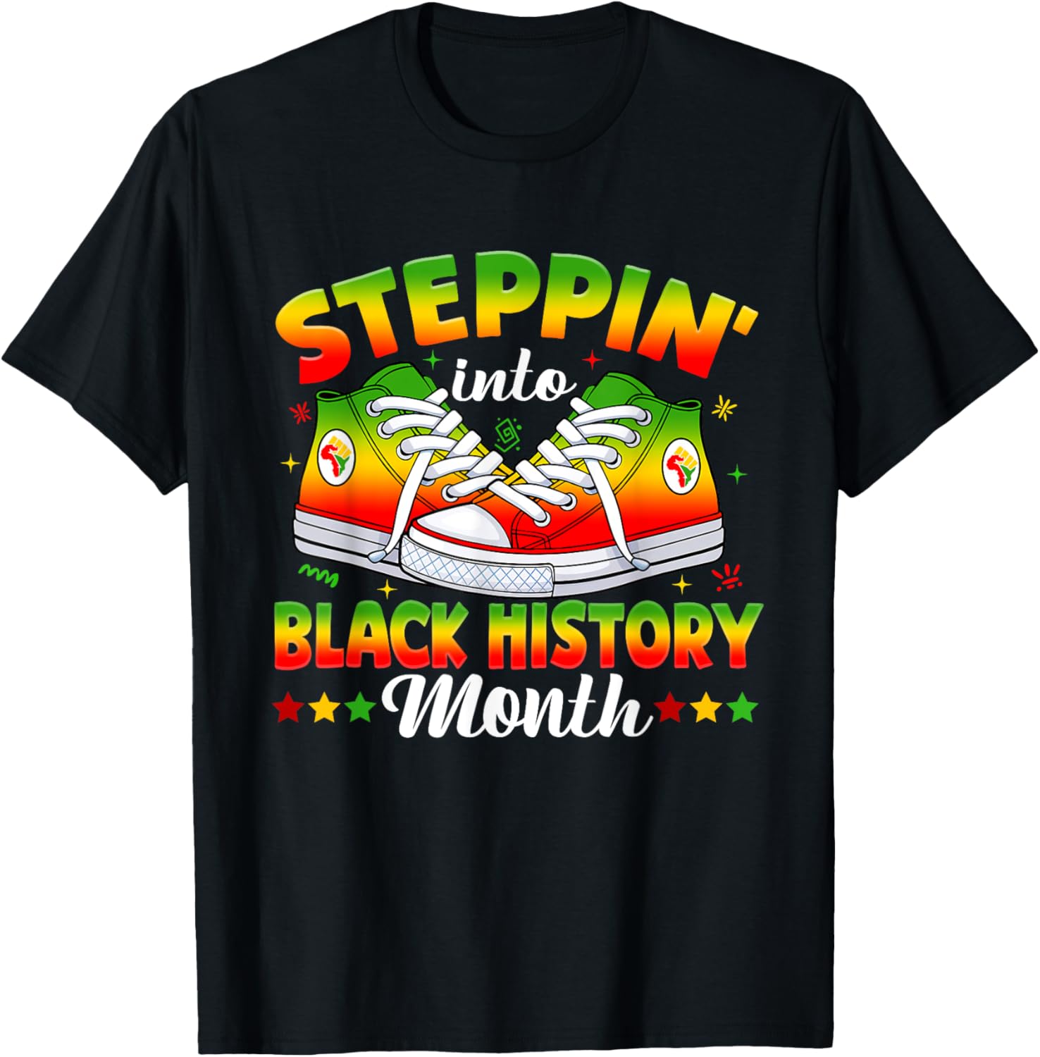 Celebrate Black History Month with Women's African American Pride T-Shirt - 15