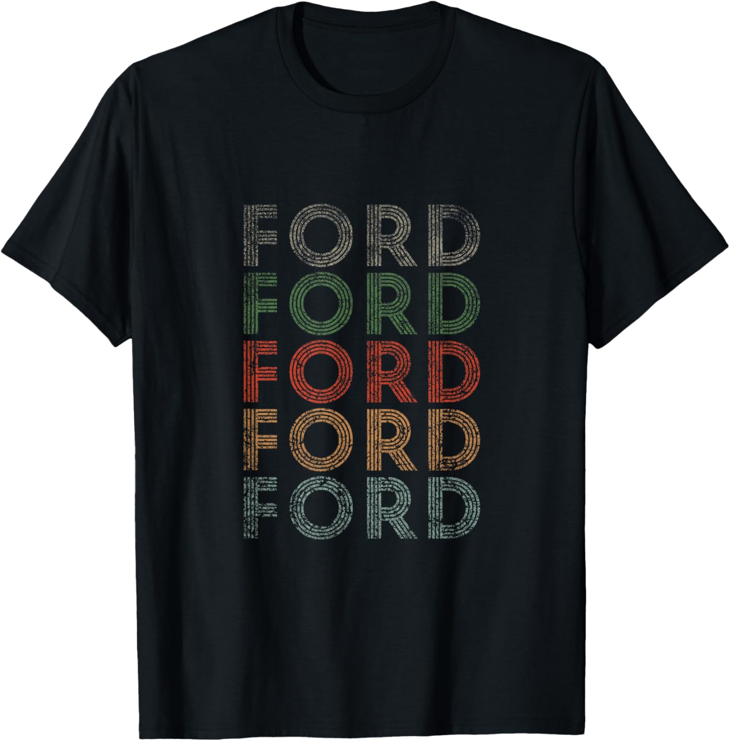 Ford Vintage Retro Grunge Style T-Shirt for Casual Fashion Lovers - 3