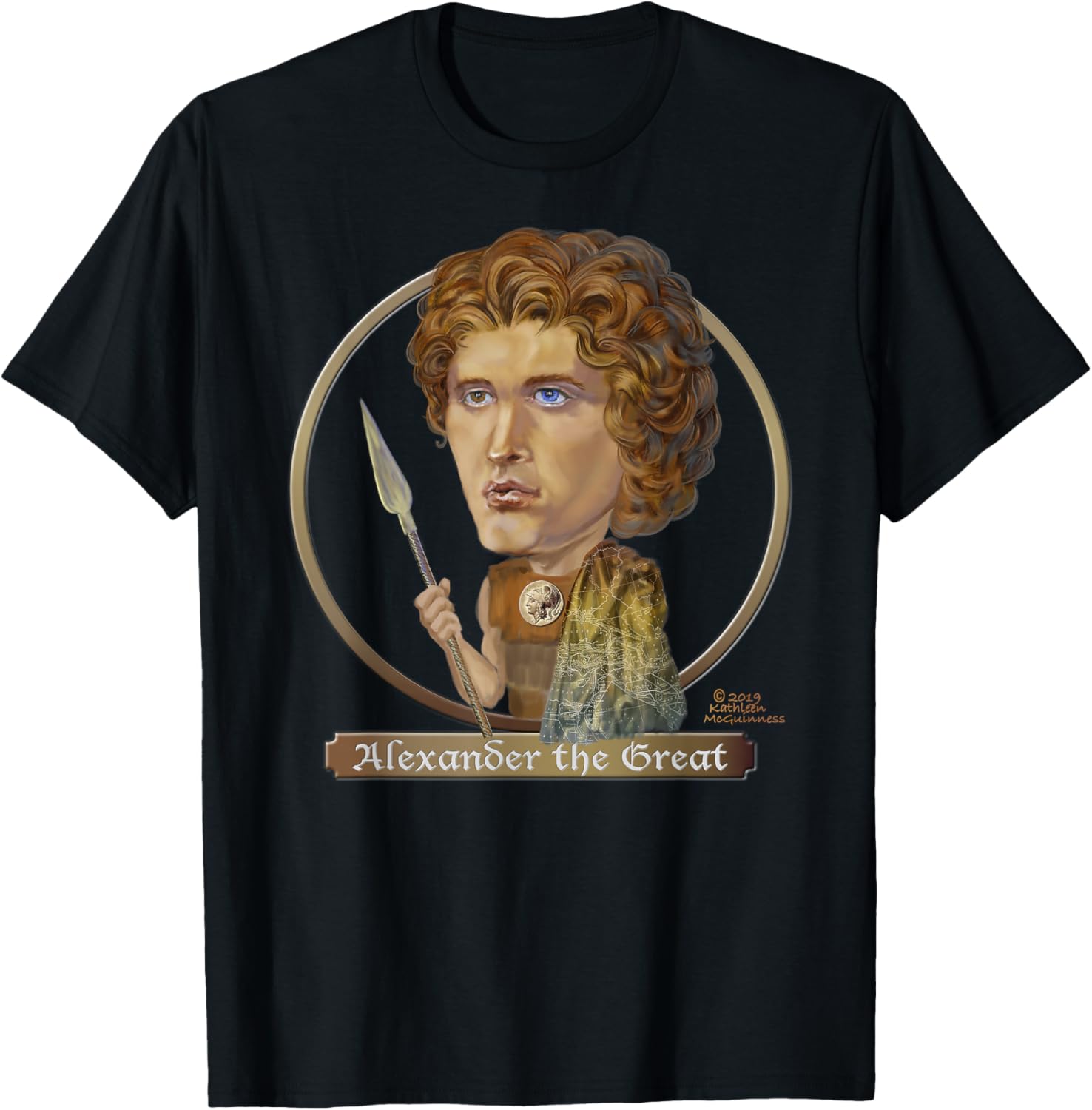 Alexander the Great T-Shirt for History Lovers - Unique Graphic Tee - 1