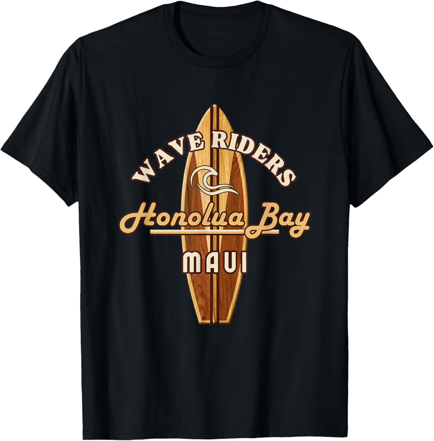 Surf Honolua Bay Maui Vacation T-Shirt for Surf Lovers and Beach Fun - 7