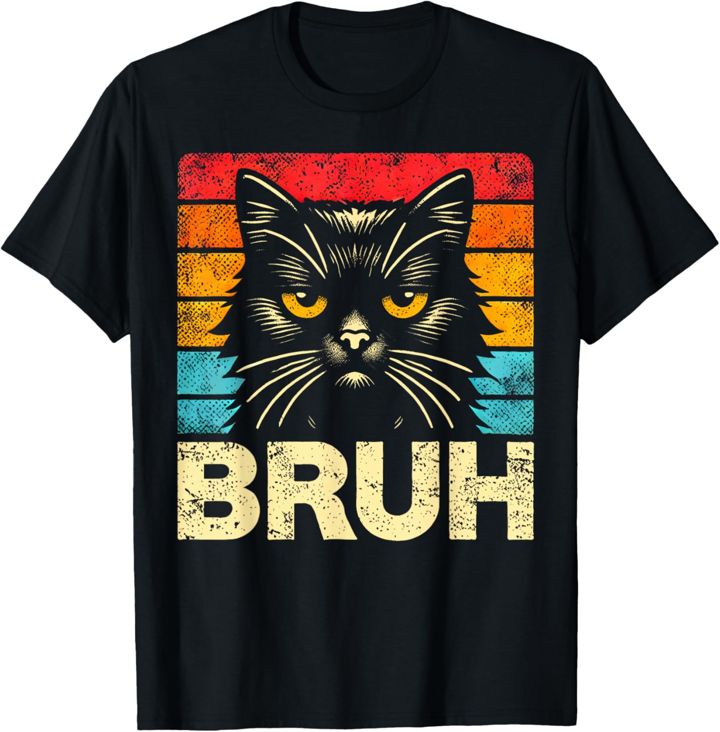 Funny Cat Bruh Meme T-Shirt for Boys, Girls, Kids, and Adults - 15