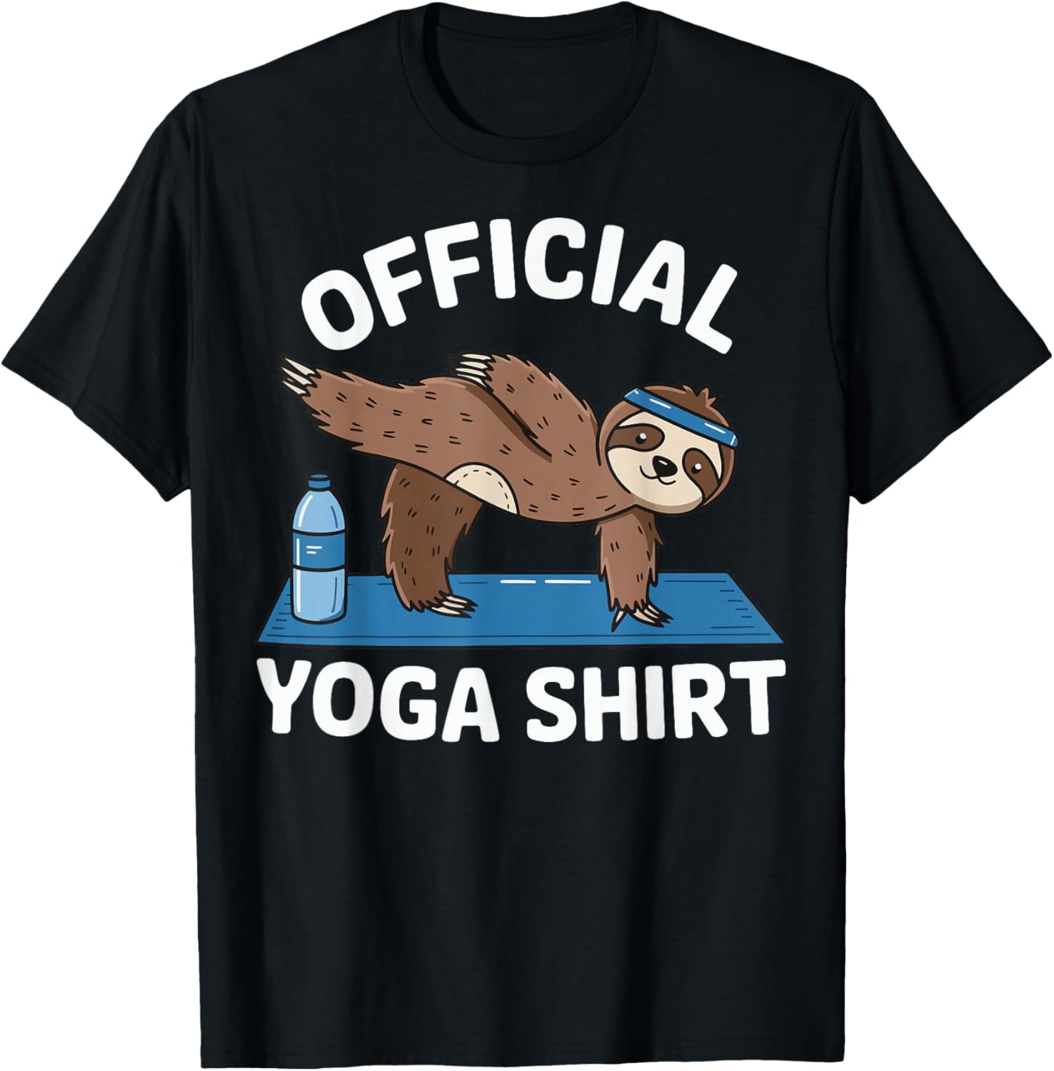 Sloth Yoga T-Shirt Cute and Comfy Apparel for Yoga Lovers - 6