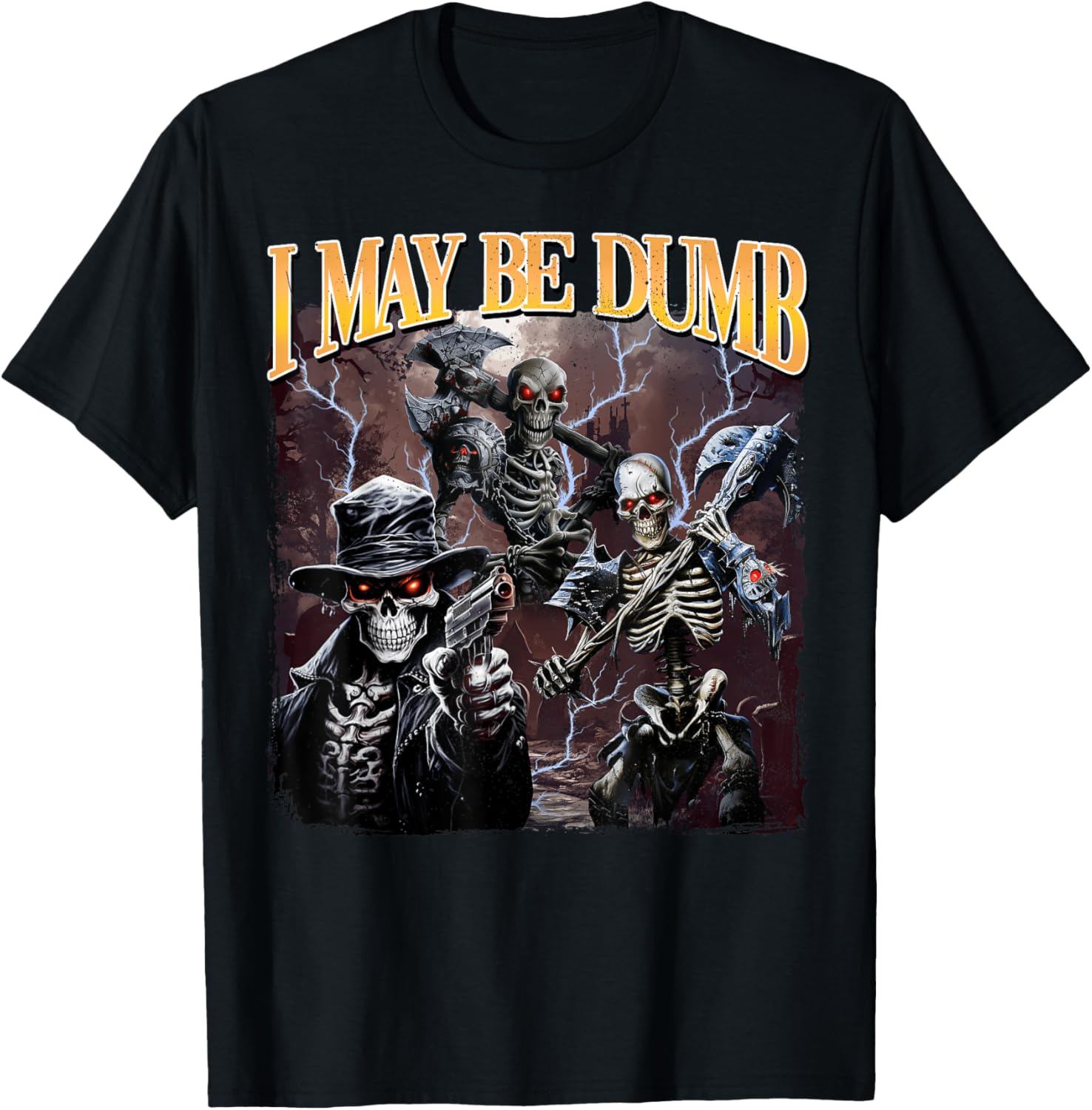 Funny Skeleton Meme T-Shirt for Unique Style and Humor Lovers - 9
