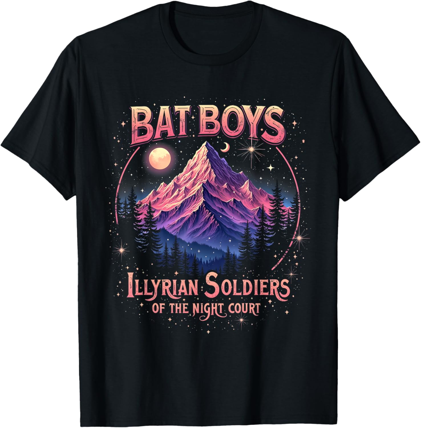 Bat Boys Night Court Bookish T-Shirt for Mountain Nesta Fans - 15