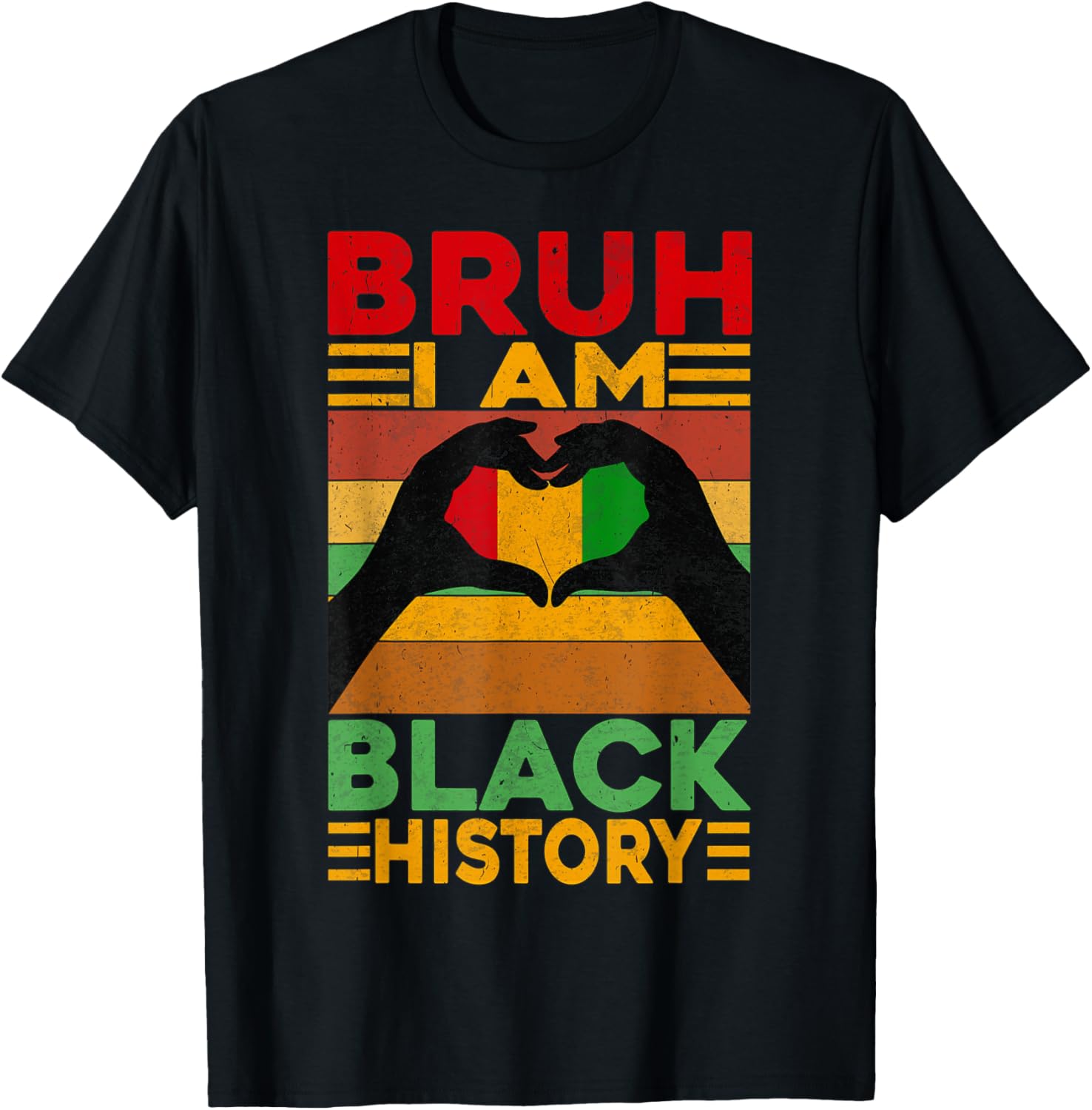 Bruh I Am Black History Month Boys T-Shirt - Celebrate History in Style - 5