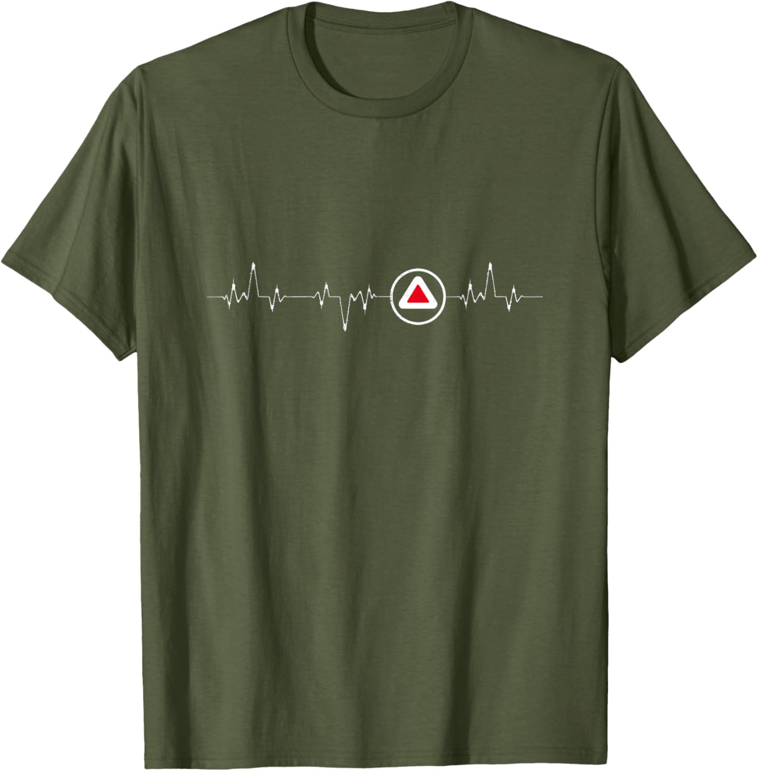 Sober AA Recovery Heartbeat T-Shirt for Men and Women, Embrace Sobriety - 19