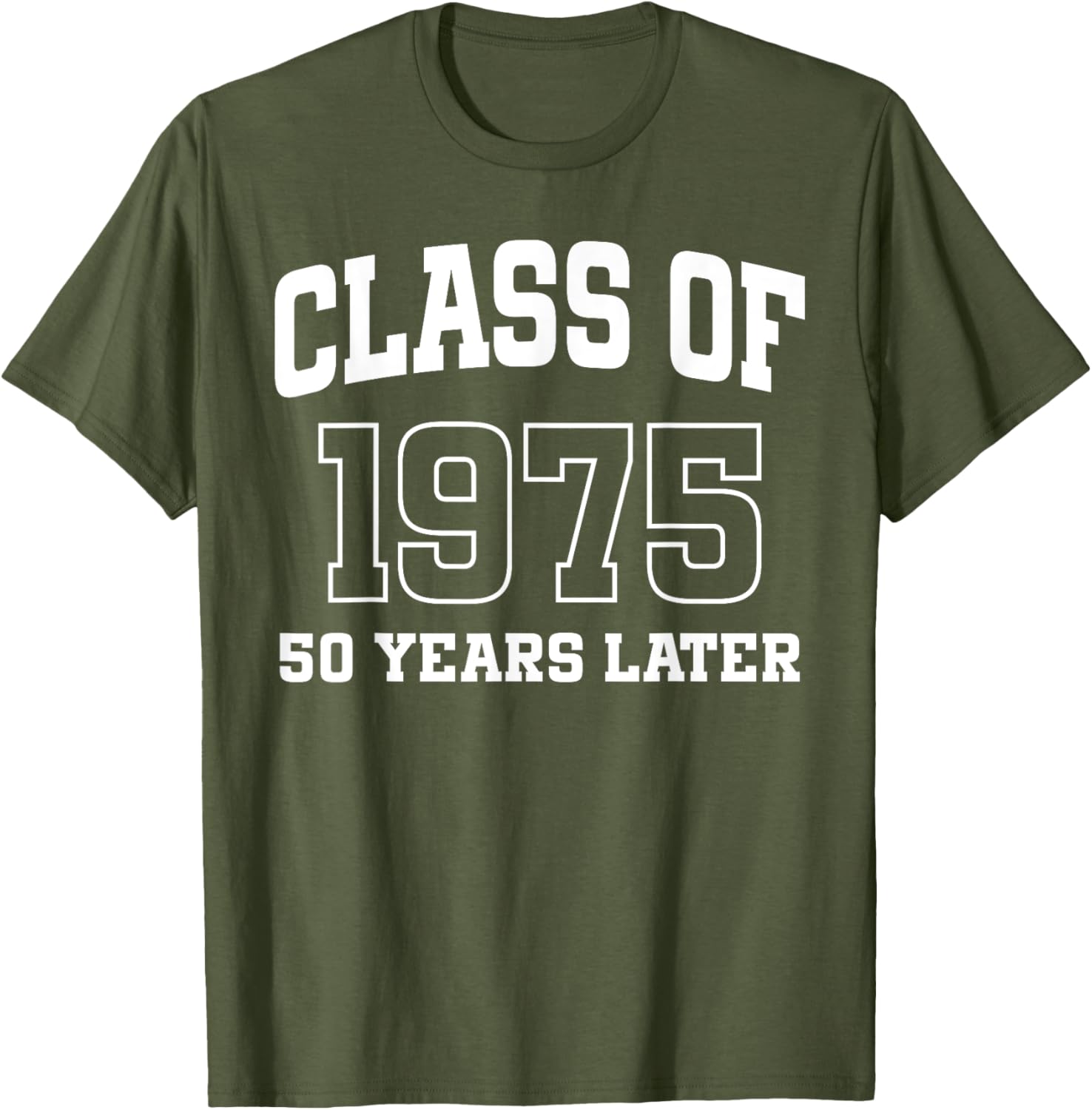 Class of 1975 50th Reunion Alumni T-Shirt for High School Graduates - 6