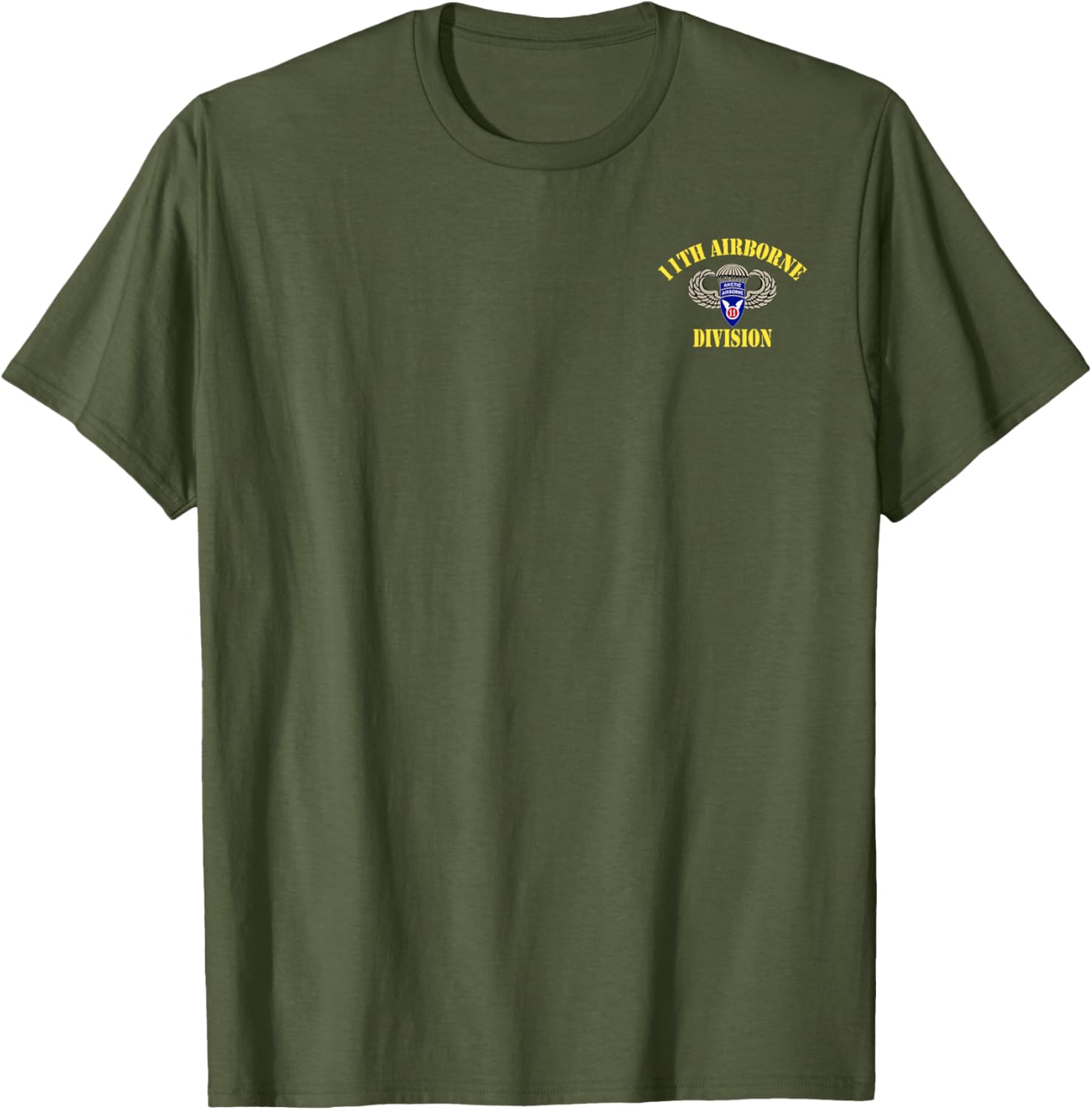 11th Airborne Division Arctic Angels Veteran Father's Day T-Shirt - 11