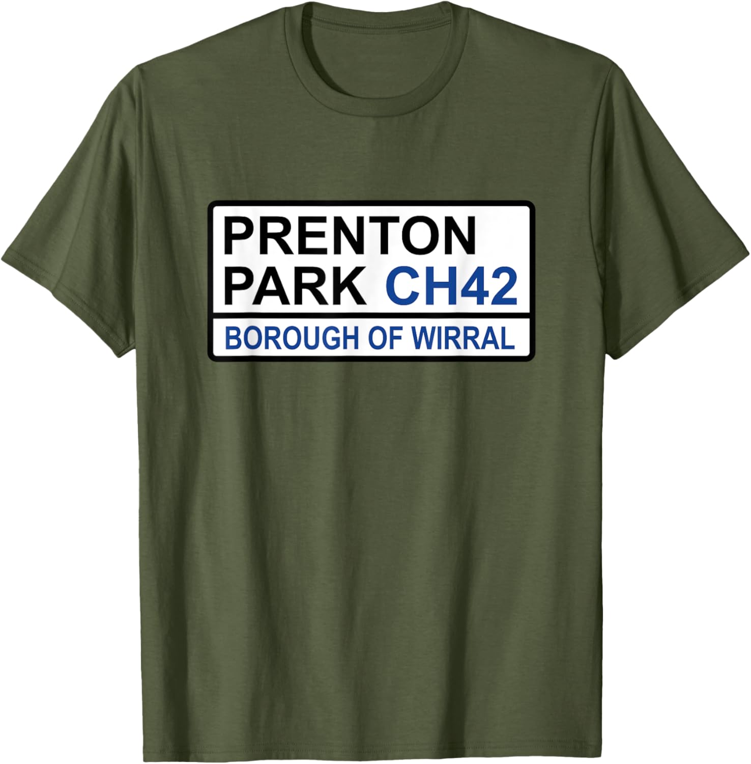 Tranmere Rovers Prenton Park Street Sign T-Shirt for Fans and Style - 12