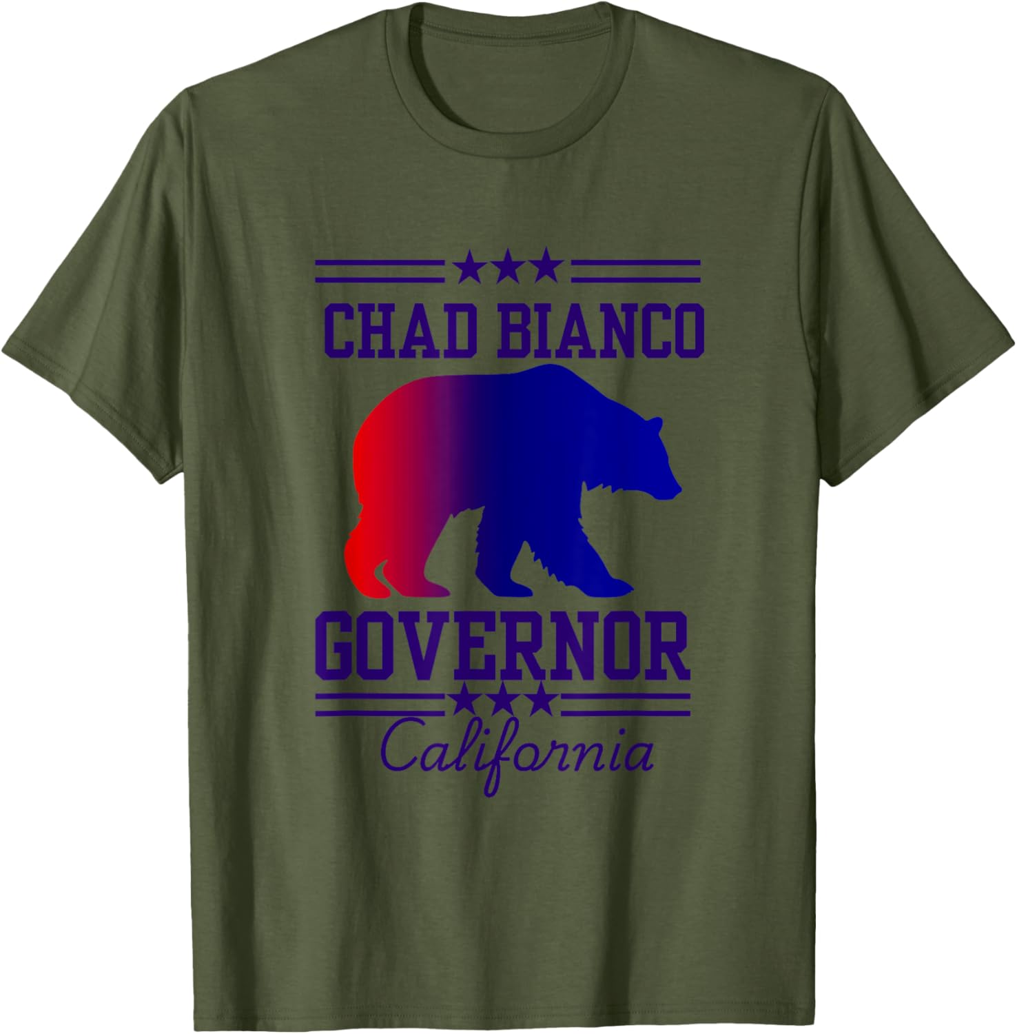 Sheriff Chad Bianco for Governor California Election T-Shirt Stylish Wear - 13