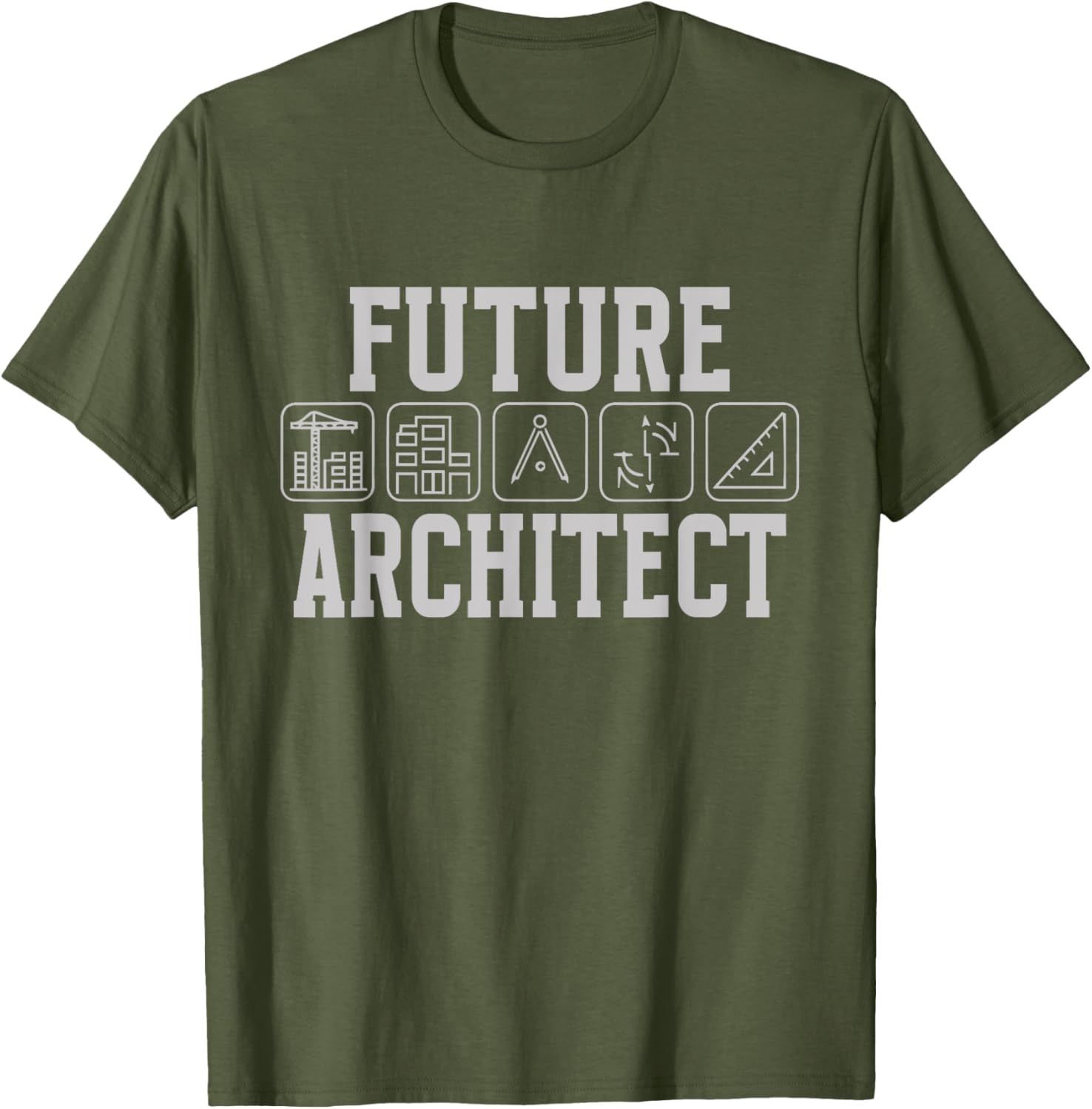 Cool Future Architect Kids T-Shirt for Boys and Girls - Fun Design! - 5