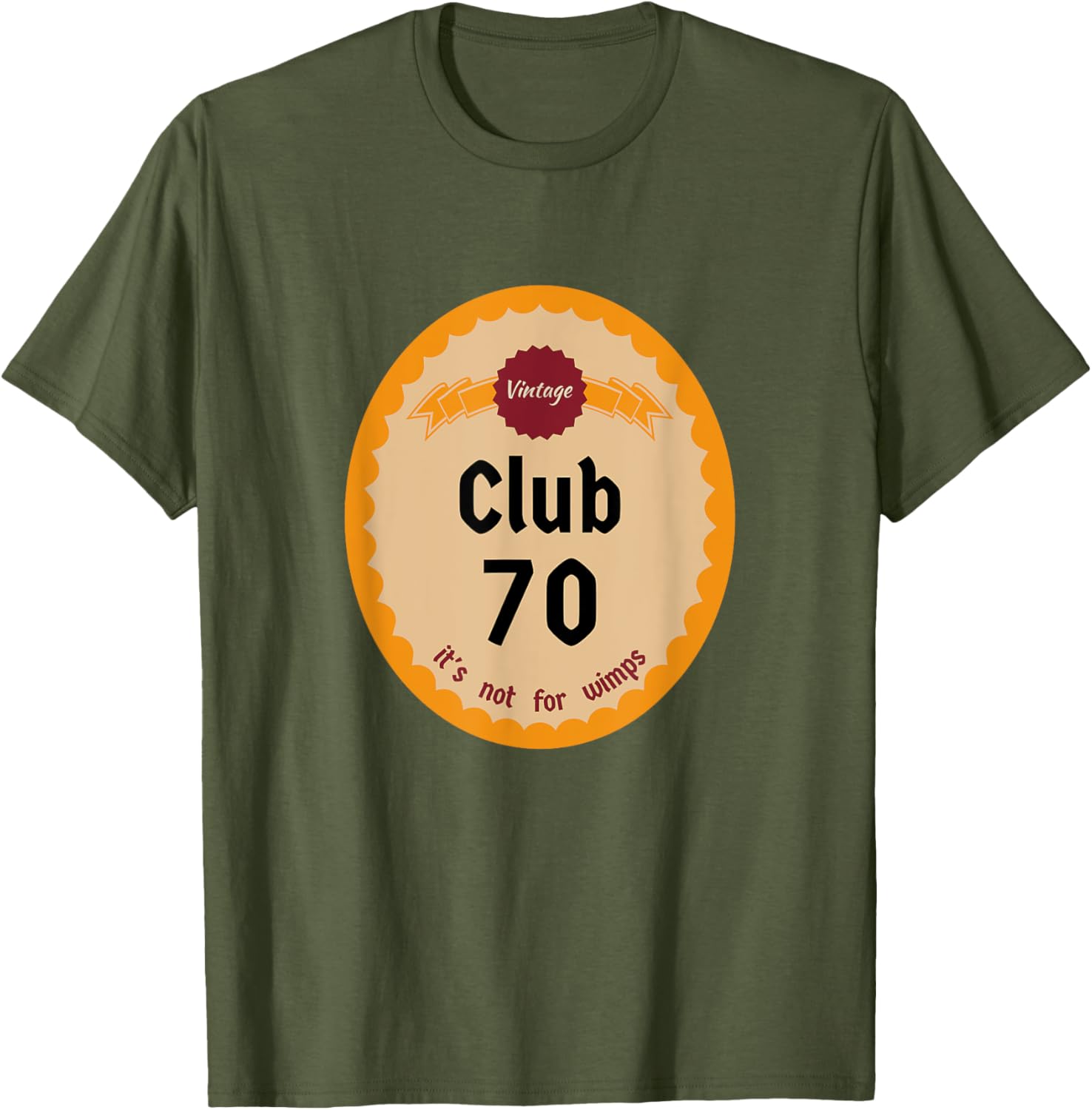 Vintage Club 70 It's Not for Wimps T-Shirt Cool Retro Graphic Tee - 11