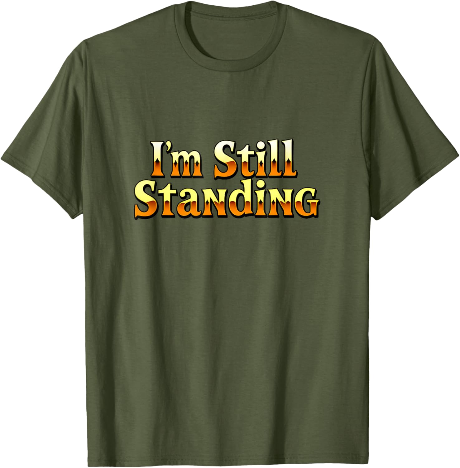 Vintage 70s 80s I'm Still Standing T-Shirt Retro Concert Style Apparel - 4