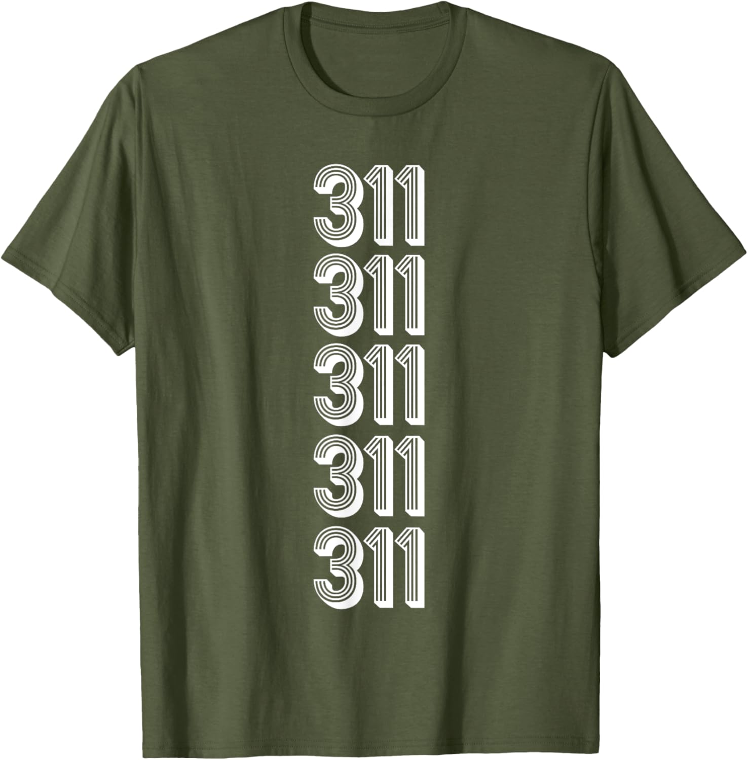311 Area Code Chicago T-Shirt for Trendy City Lovers and Travelers - 27