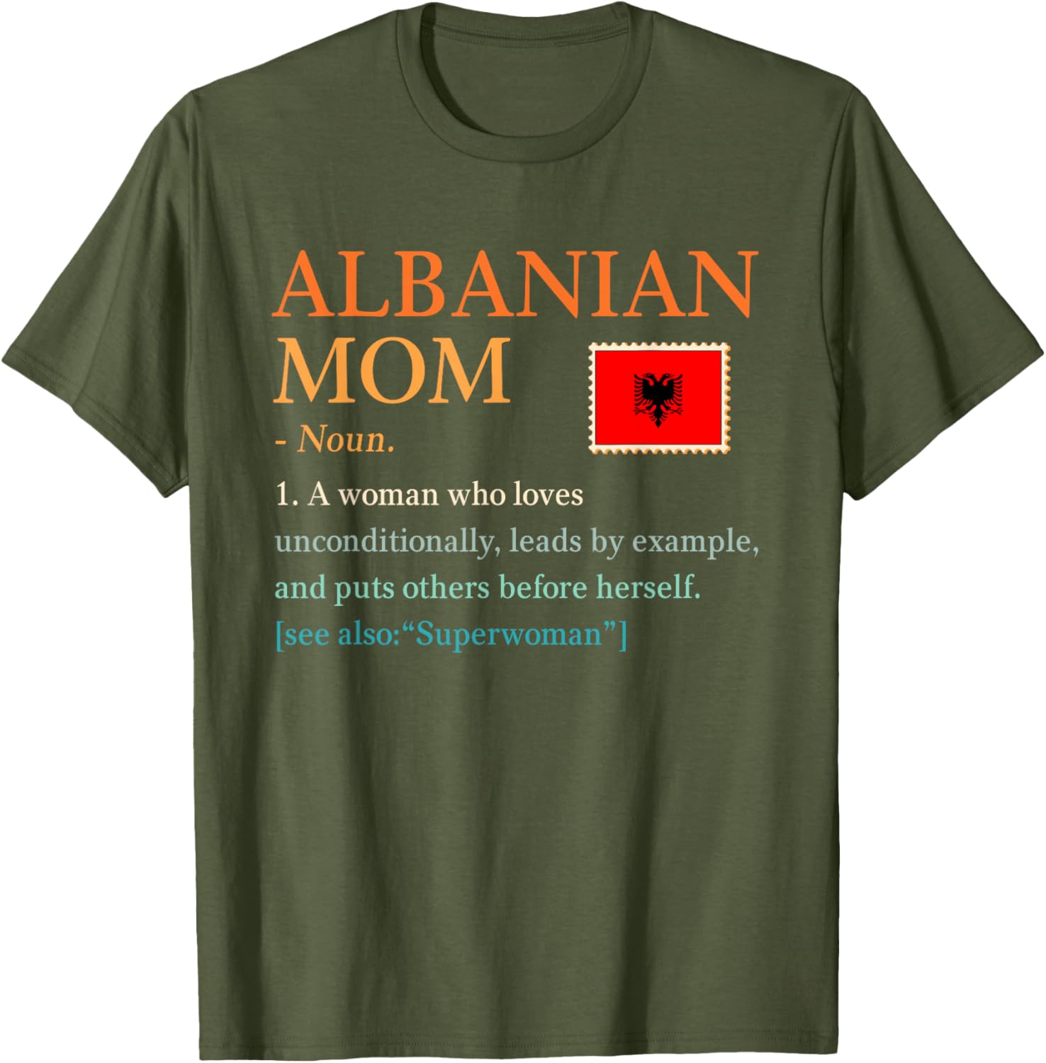 Funny Albanian Mom Pride T-Shirt for Mother's Day Gift - 8