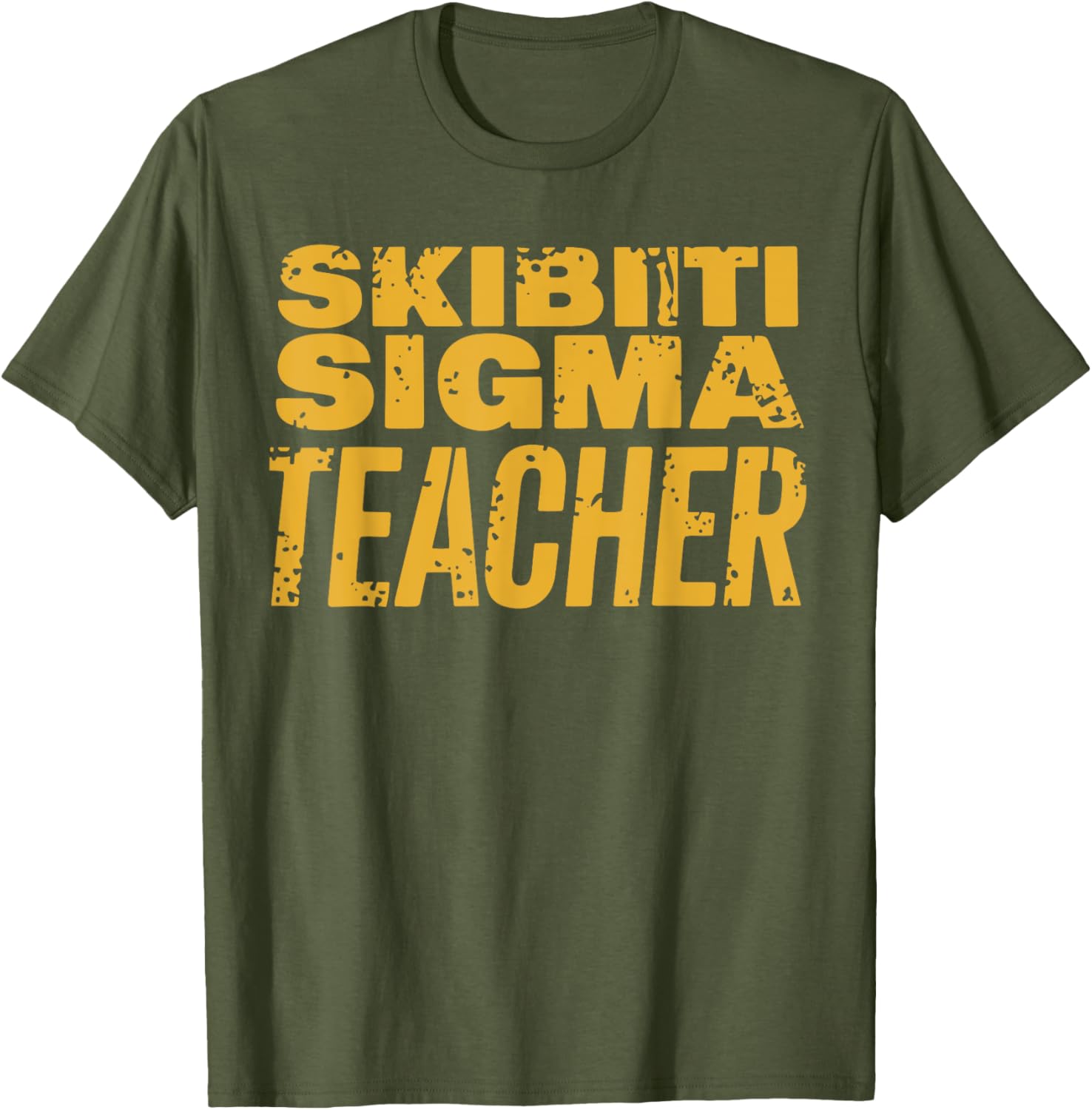 Funny Skibiti Sigma Teacher Appreciation Meme T-Shirt for Educators - 13