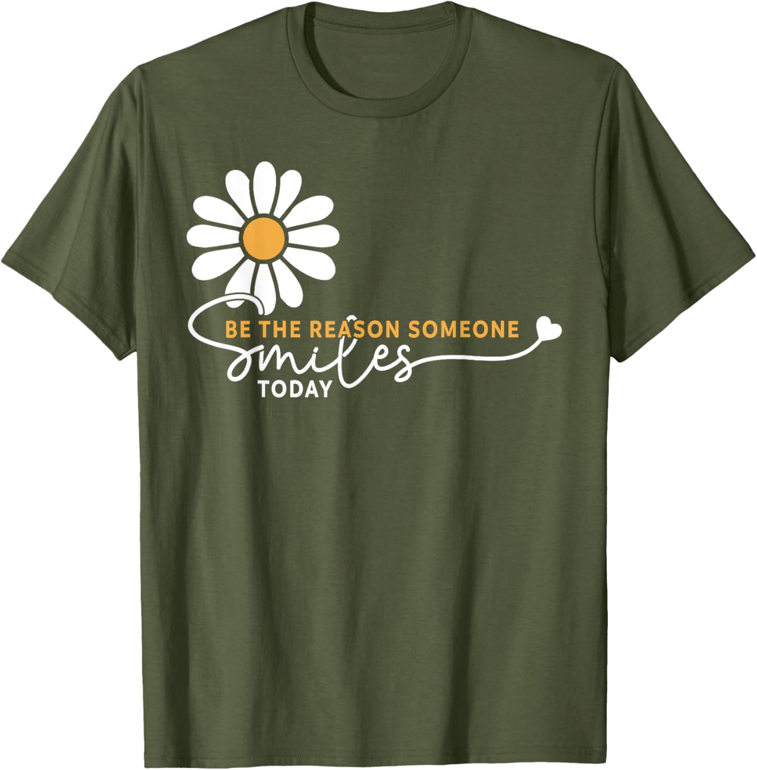 Be The Reason Someone Smiles Today Positive Affirmation T-Shirt - 6