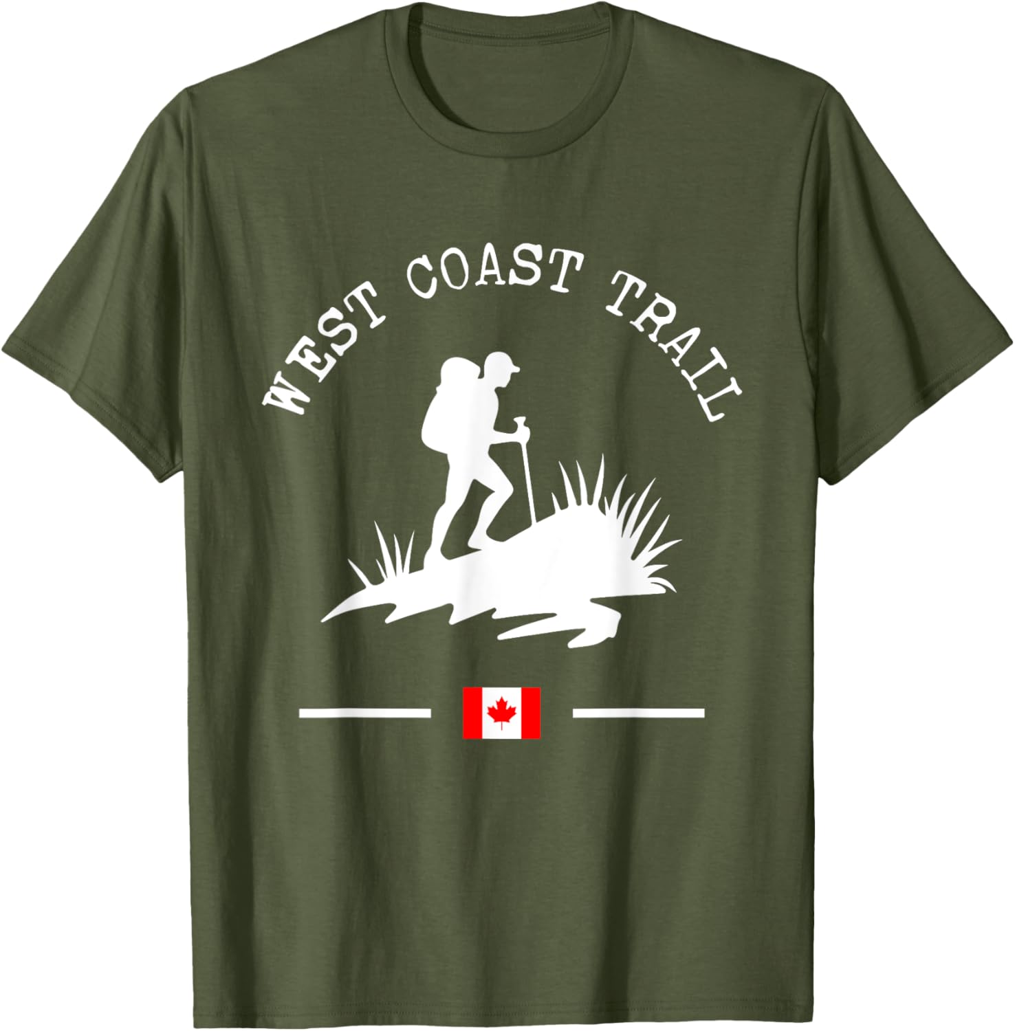 West Coast Trail Hiker Dominion Trekking T-Shirt for Outdoor Adventures - 4