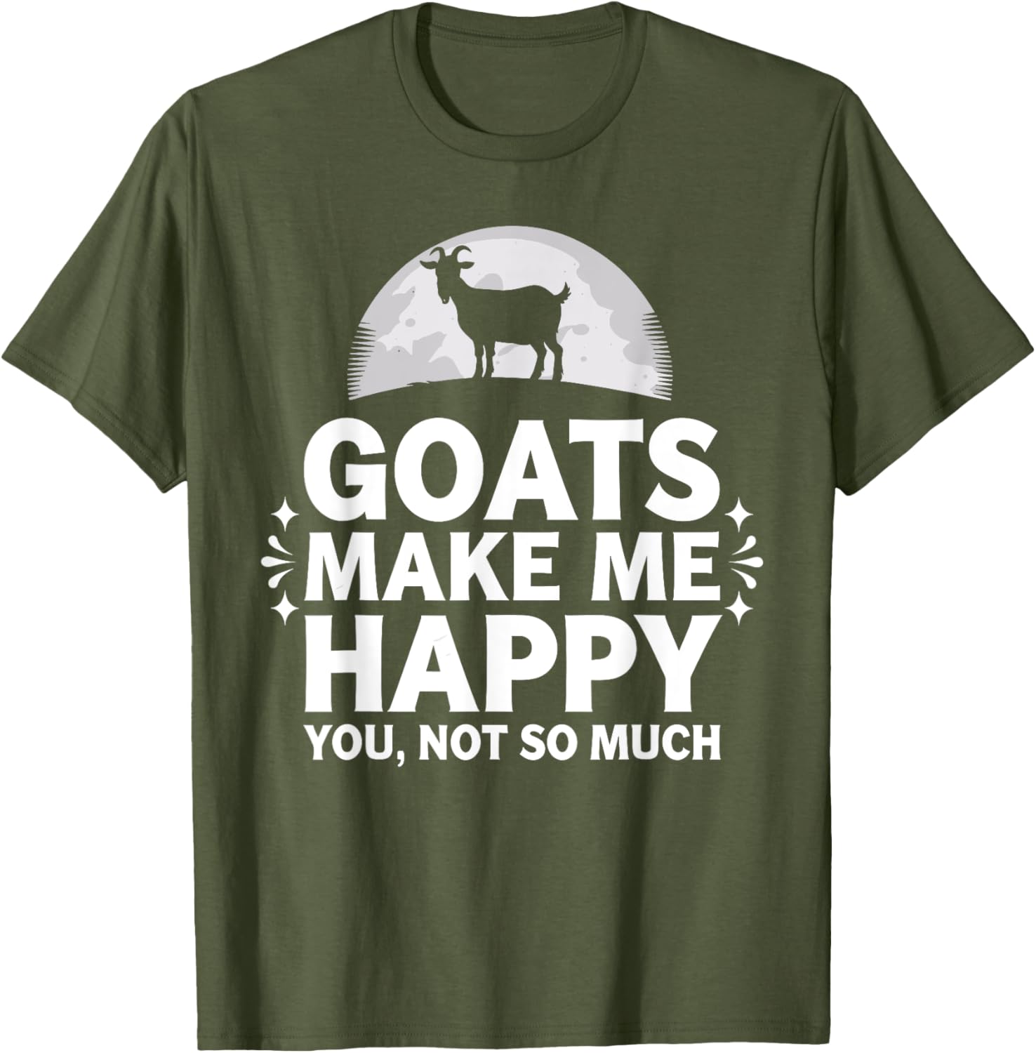 Cool Goat Design T-Shirt for Pygmy Goat Lovers - Unisex Farm Apparel - 22