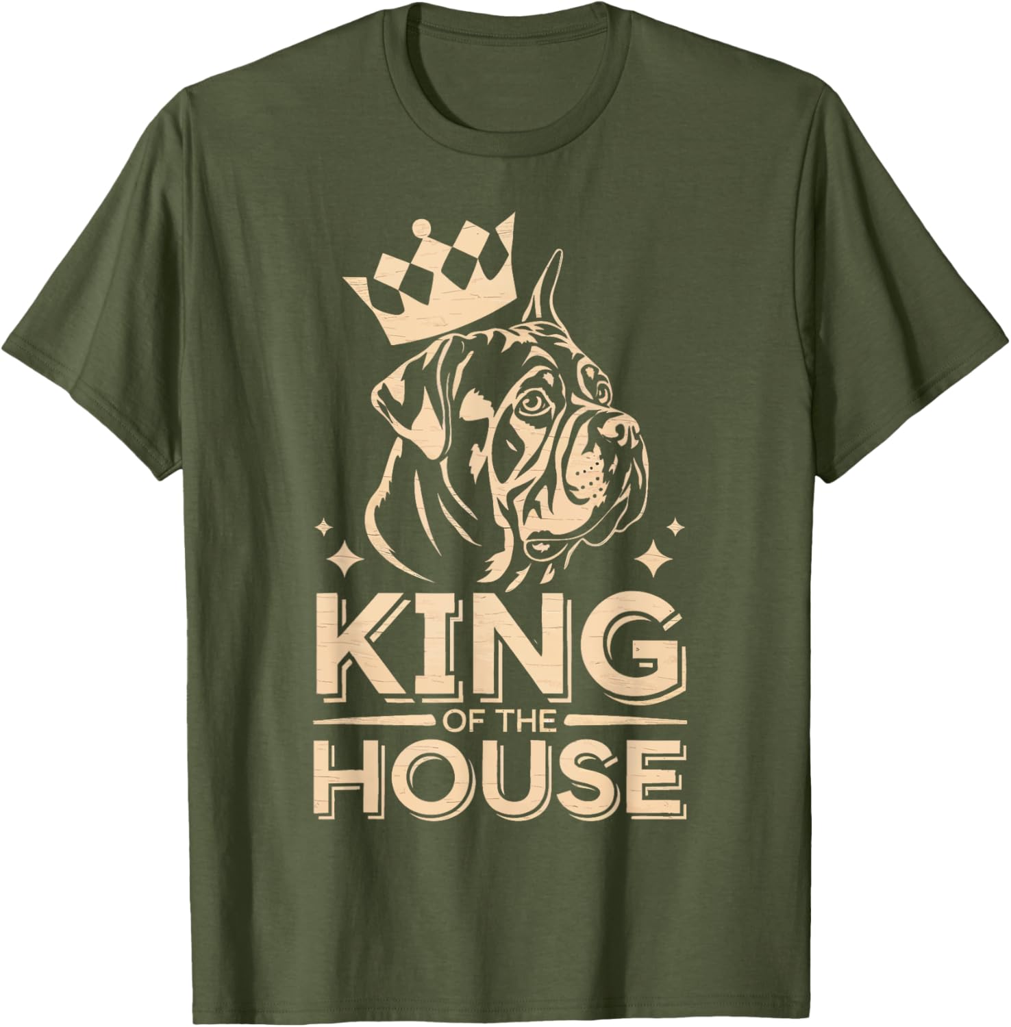Cane Corso King of the House T-Shirt for Dog Lovers and Owners - 14