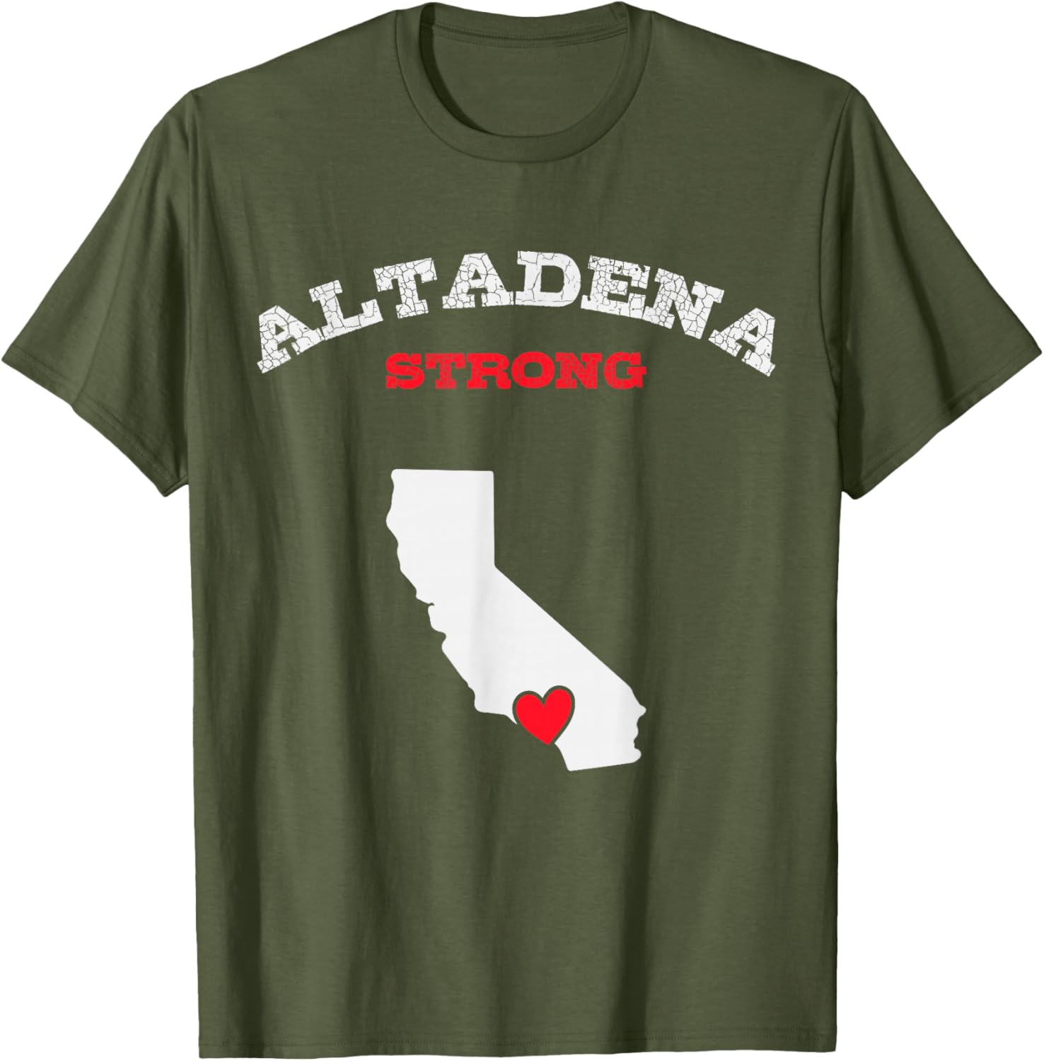 Altadena Strong LAFD Los Angeles California Pride T-Shirt for All Ages - 3