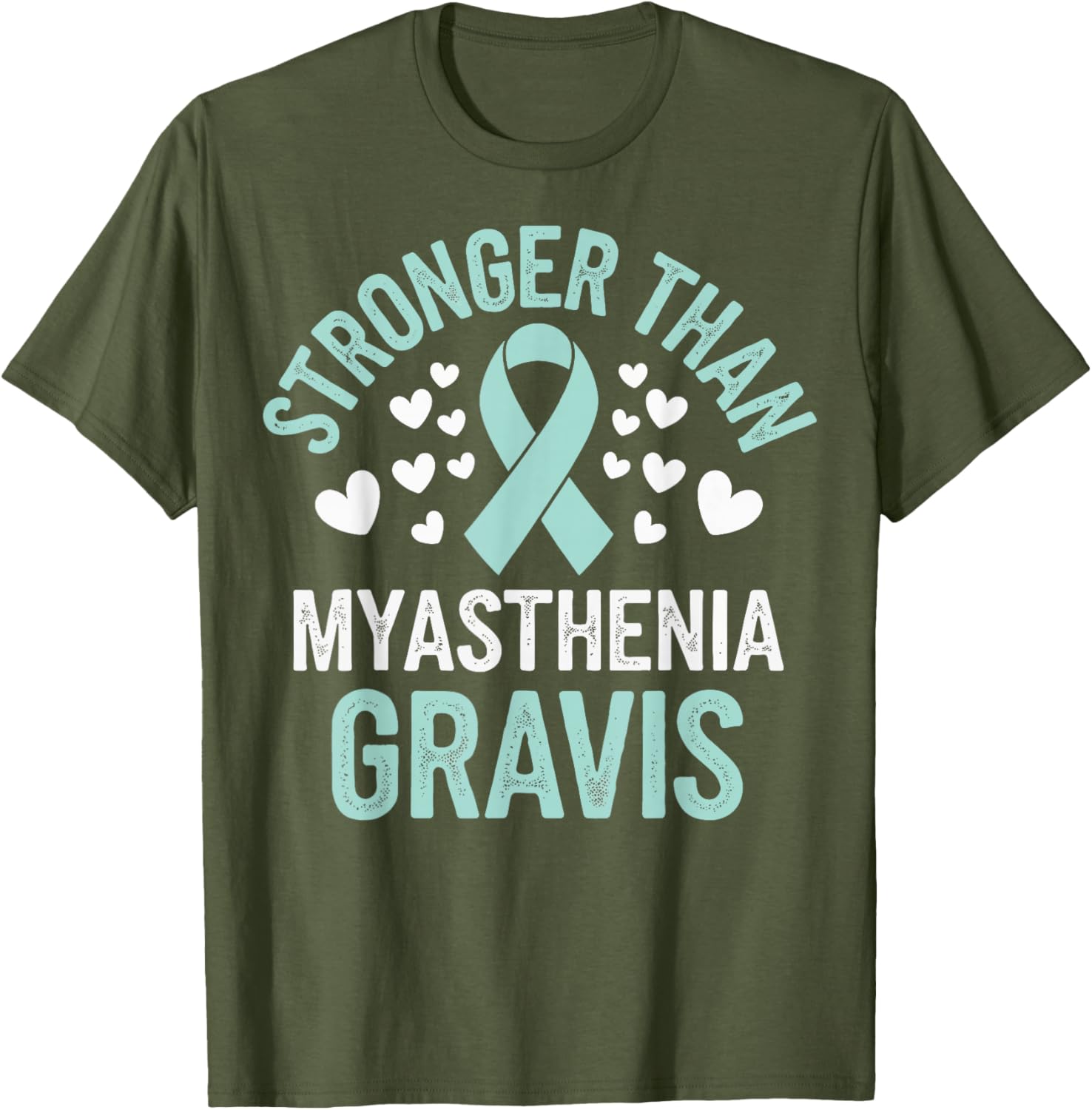 Stronger Than Myasthenia Gravis T-Shirt for Support & Comfort - 13
