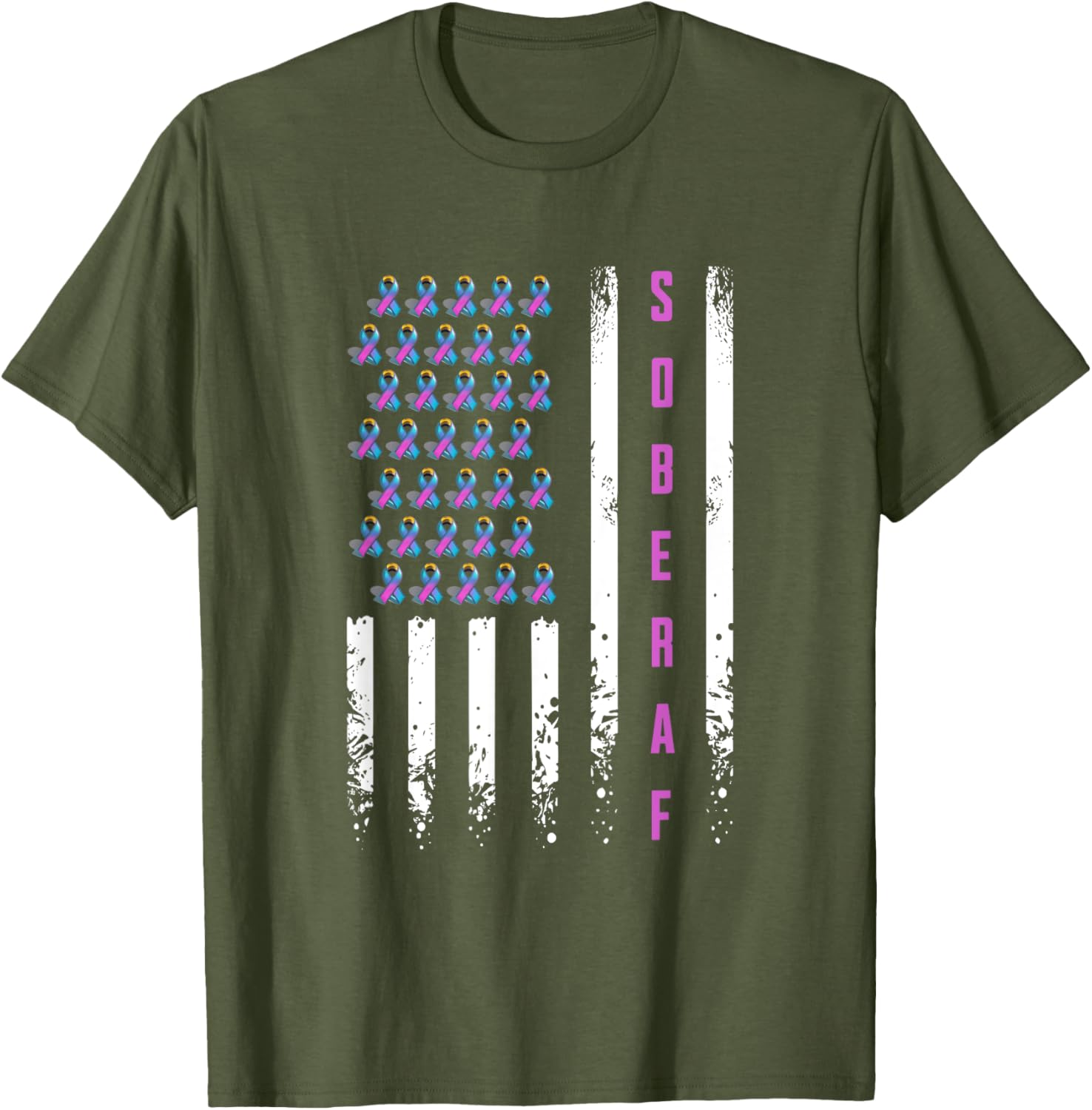 Support Sobriety Anniversary T-Shirt for Men and Women in Recovery - 7