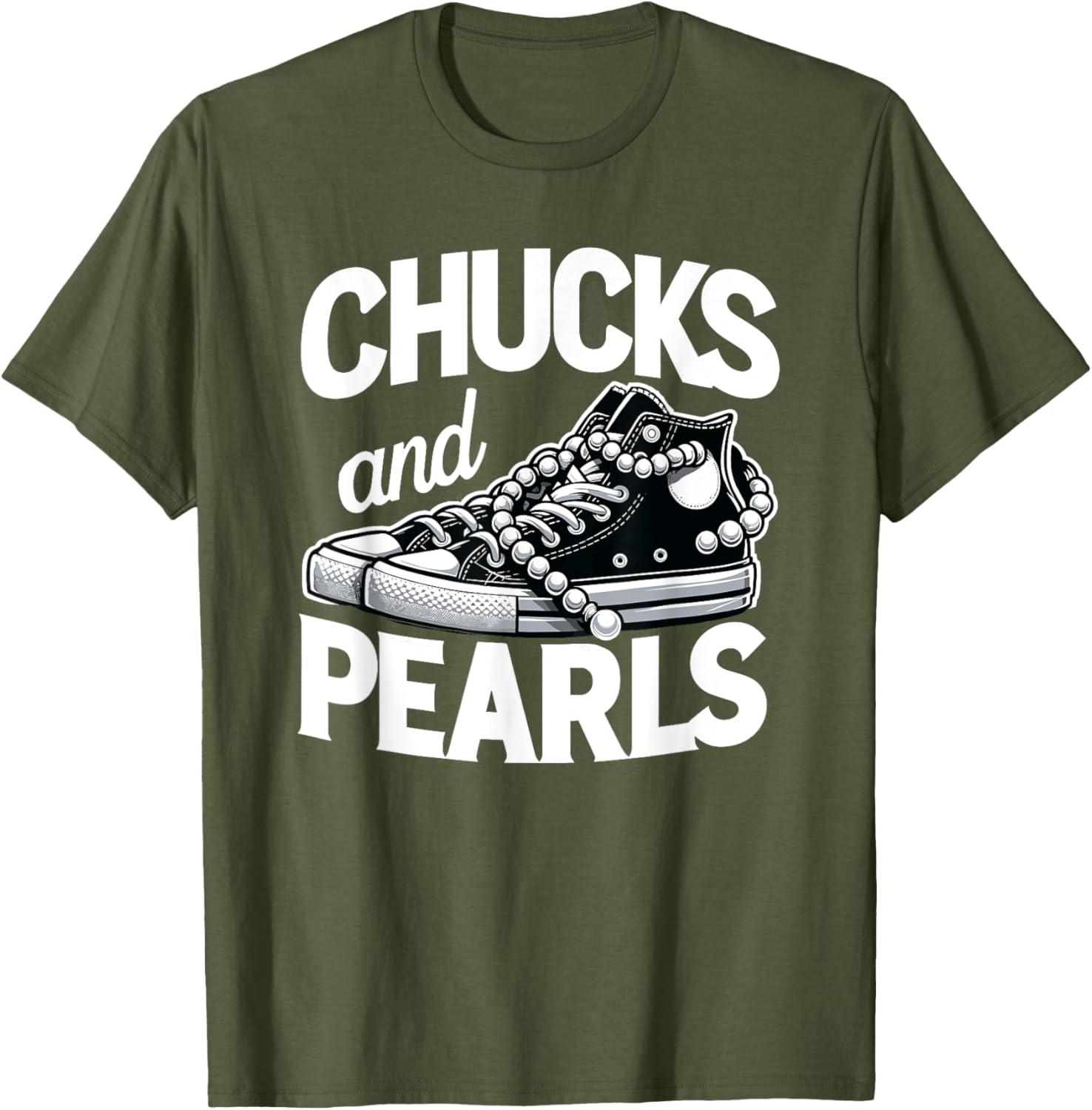 Chucks Cute Women's Pearl T-Shirt for Stylish Comfort and Elegance - 25