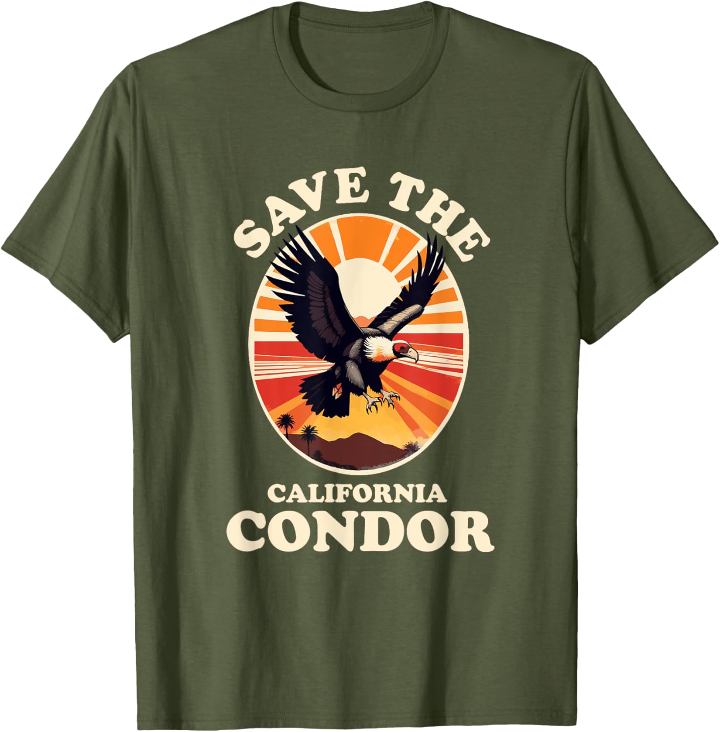 Save the California Condor T-Shirt for Bird Lovers and Nature Enthusiasts - 17