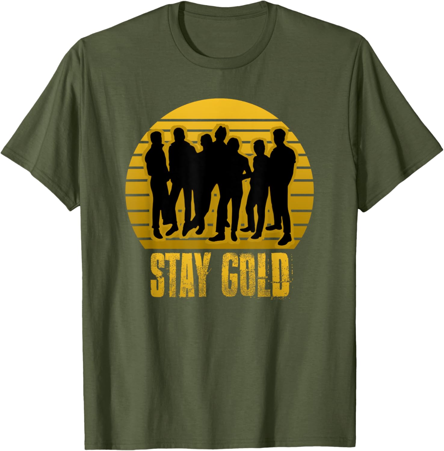 Vintage Retro Stay Gold 1983 Ponyboy T-Shirt for Classic Movie Fans - 16