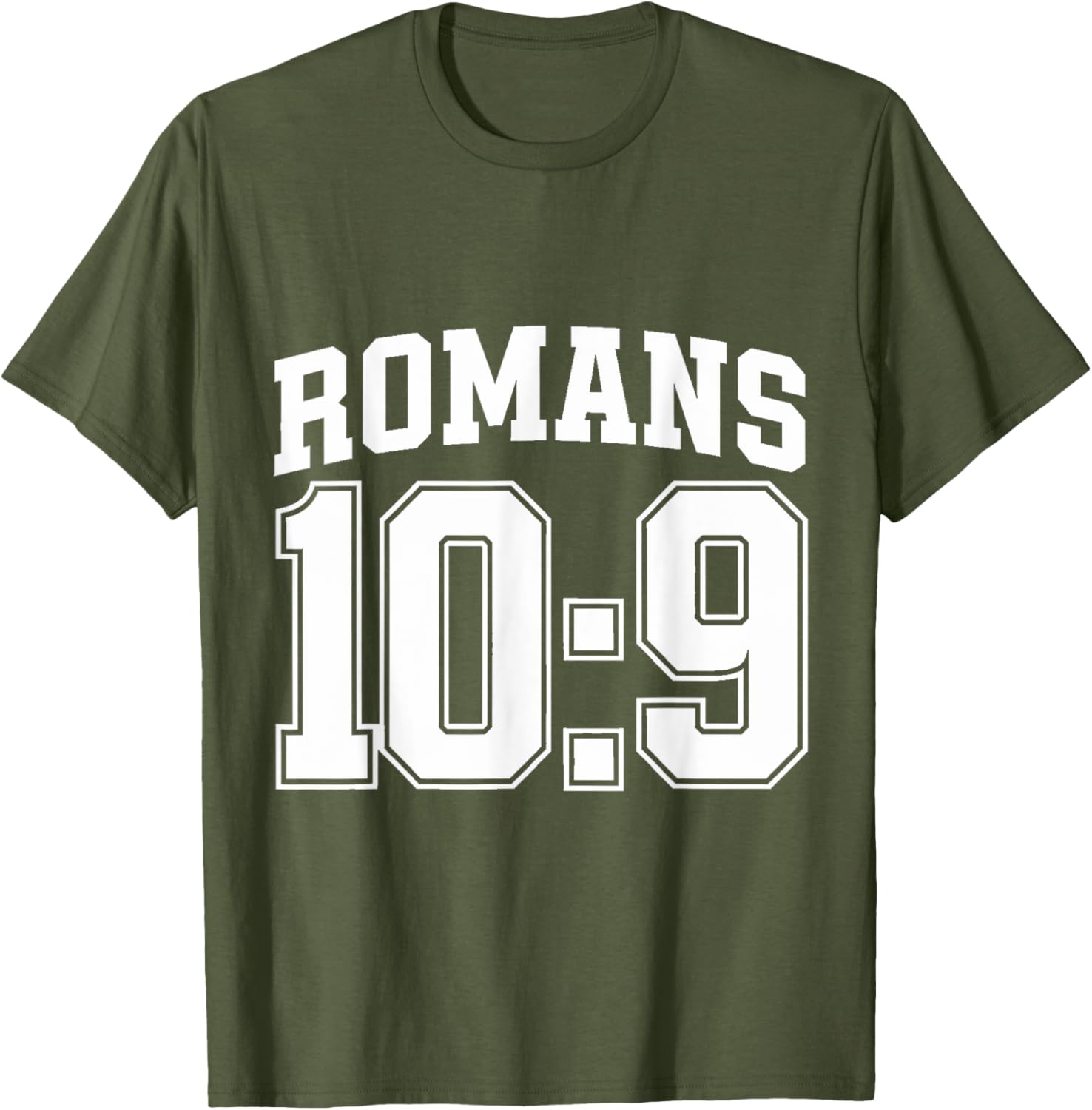 Romans 10:9 Christian Sports Jersey Motivational T-Shirt for All Fans - 24