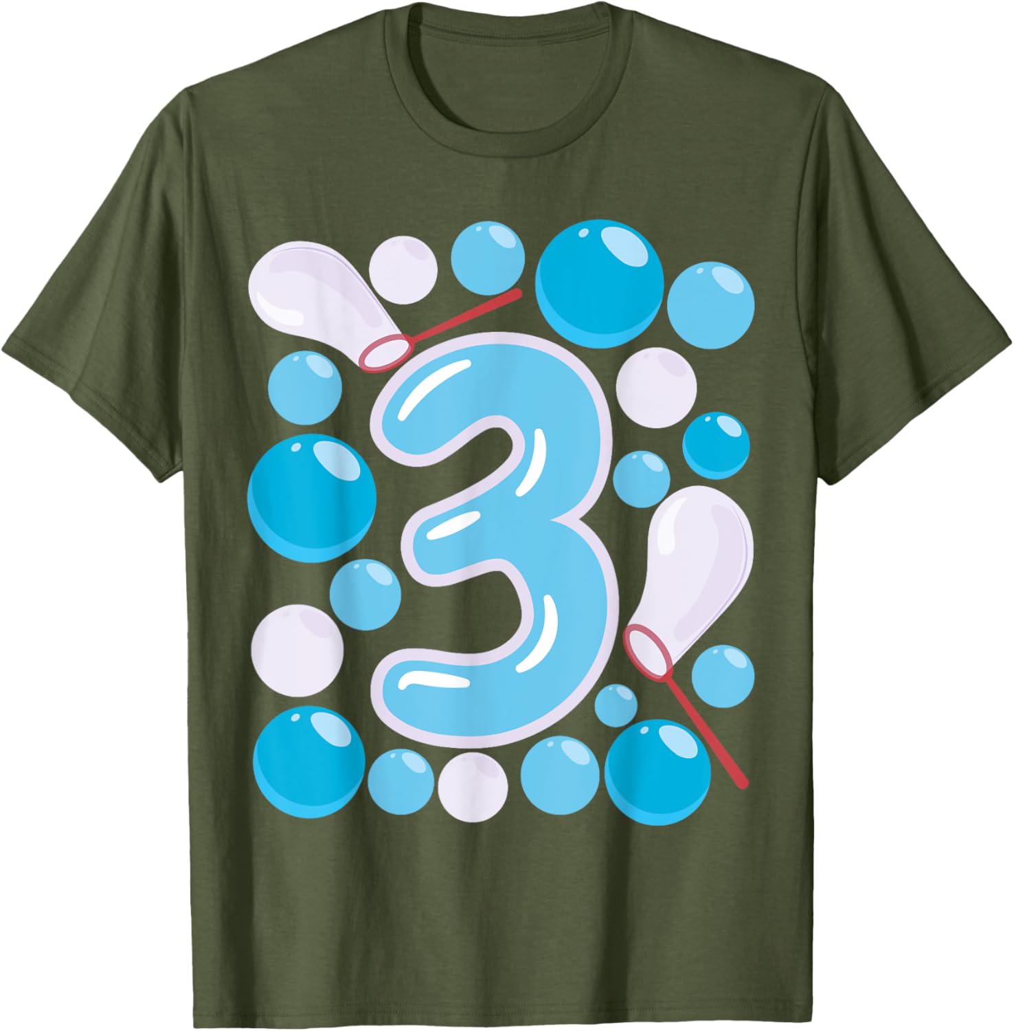 Adorable 3rd Bubble Birthday T-Shirt for Boys - Perfect Party Wear! - 25