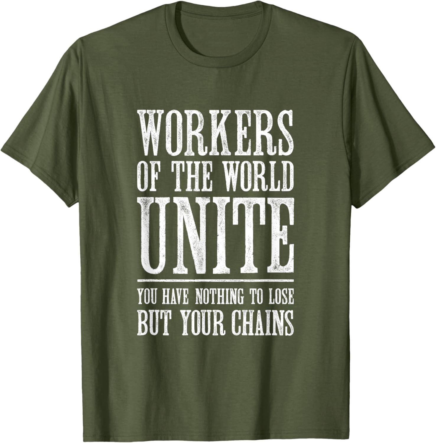 Workers of the World Unite T-Shirt for Stylish Activists and Allies - 20